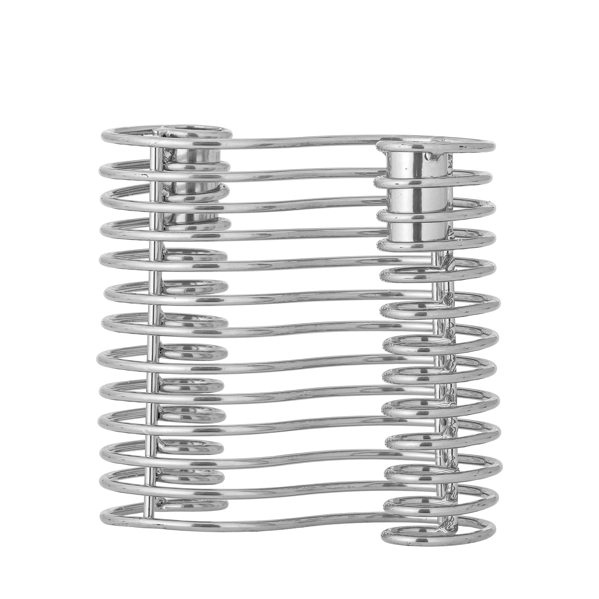 Bloomingville Wavela Ljusstake, Silver, Järn
