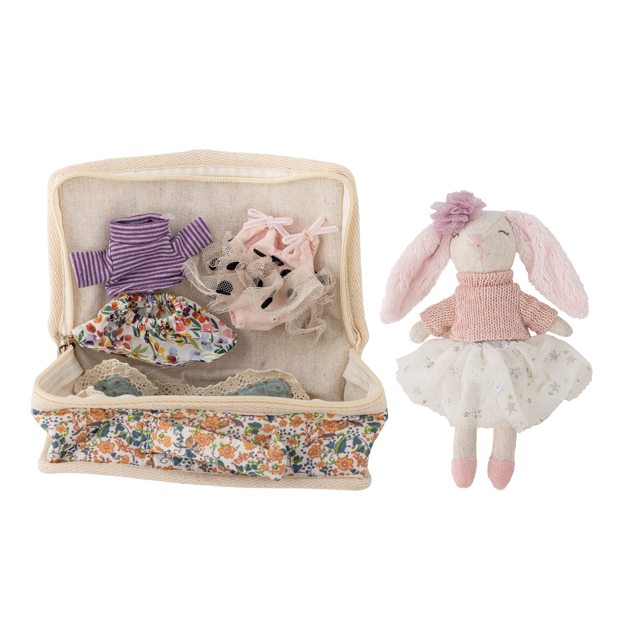 Bloomingville Mini Milly Docka, Flerfärgad, Polyester