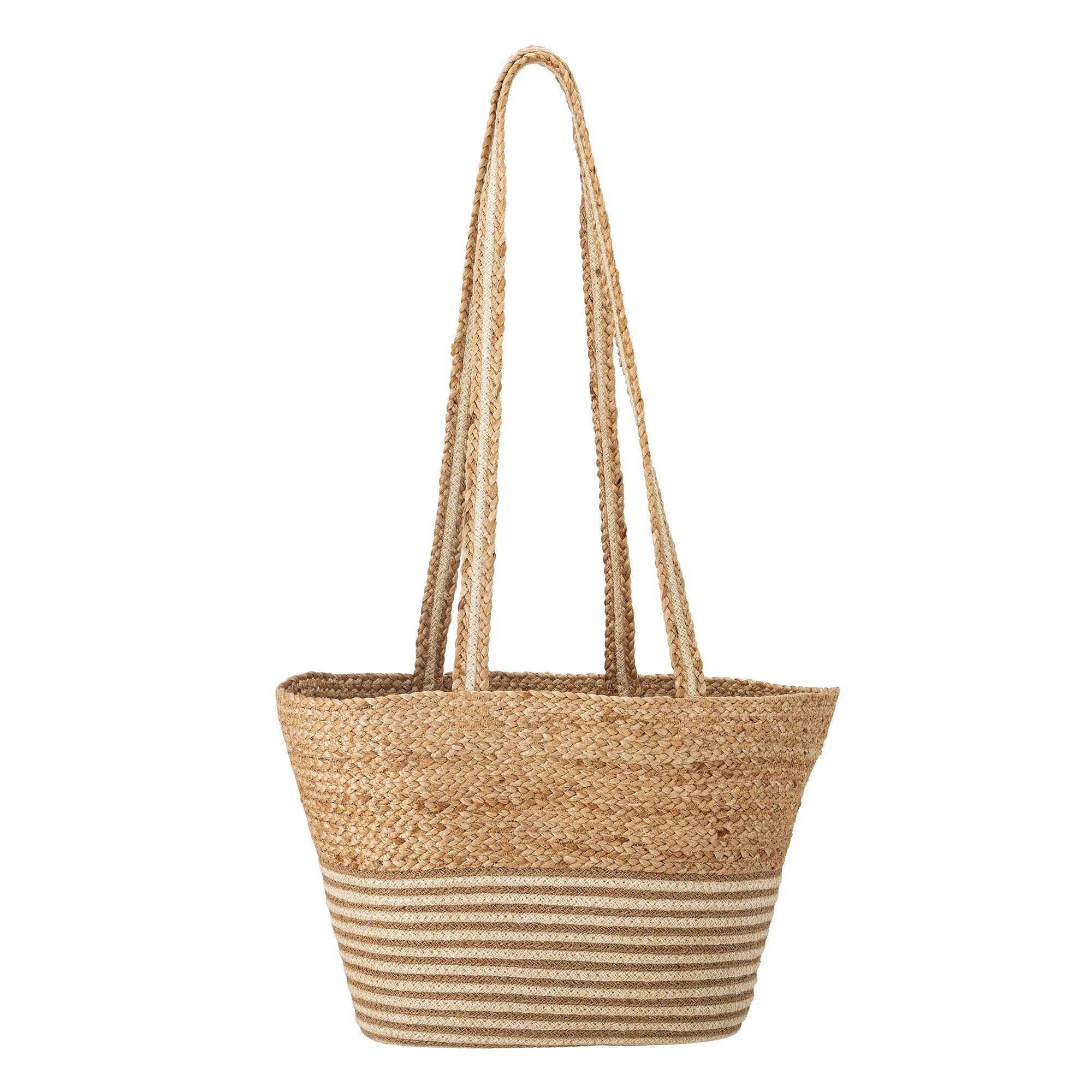 Bloomingville Simona Shoppingväska, Natur, Jute