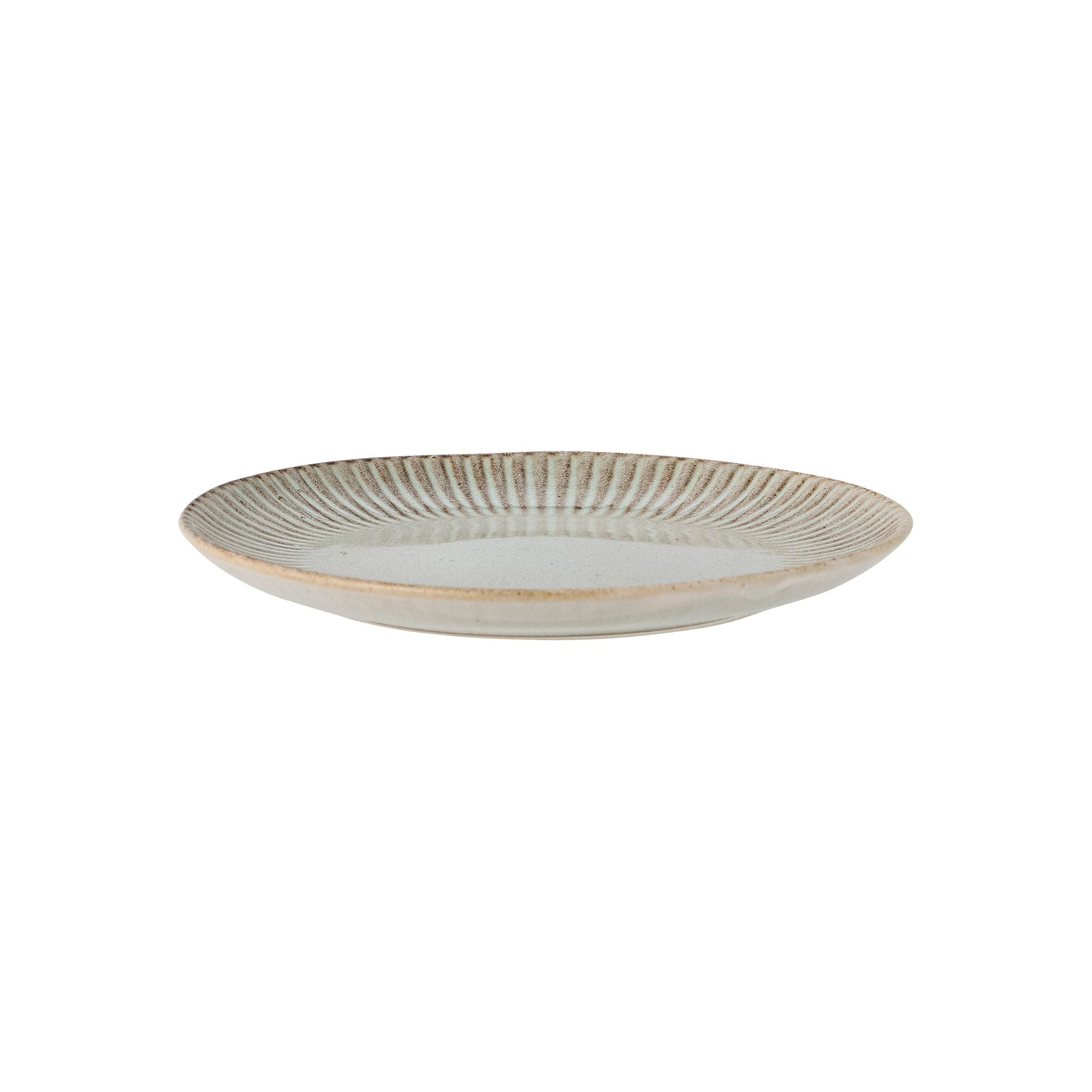 Creative Collection Fleur Tallrik, Natur, Stengods