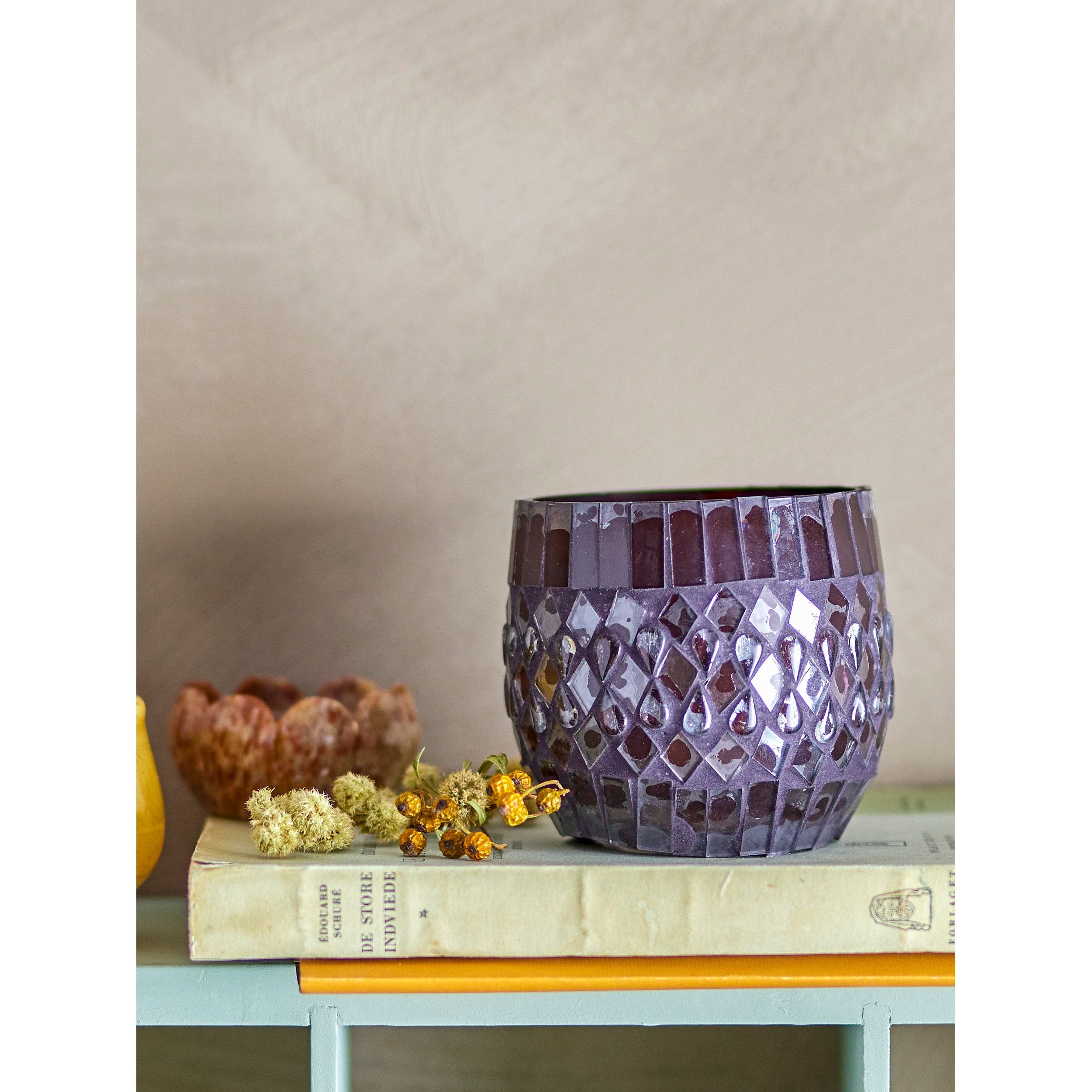Creative Collection Evaline Votiv, Brun, Återvunnet Glas