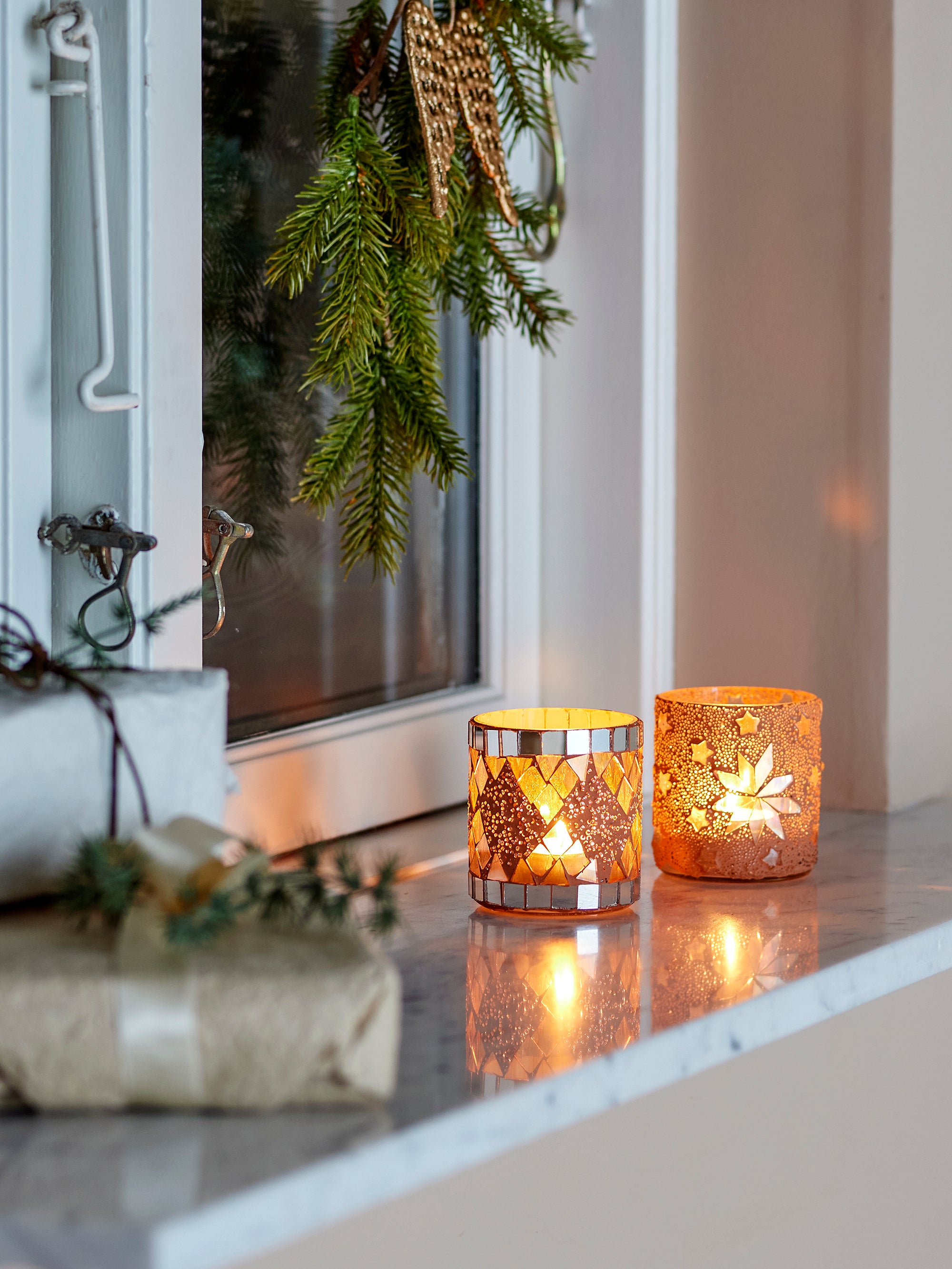 Bloomingville Miya Votivljus, Natur, Glas