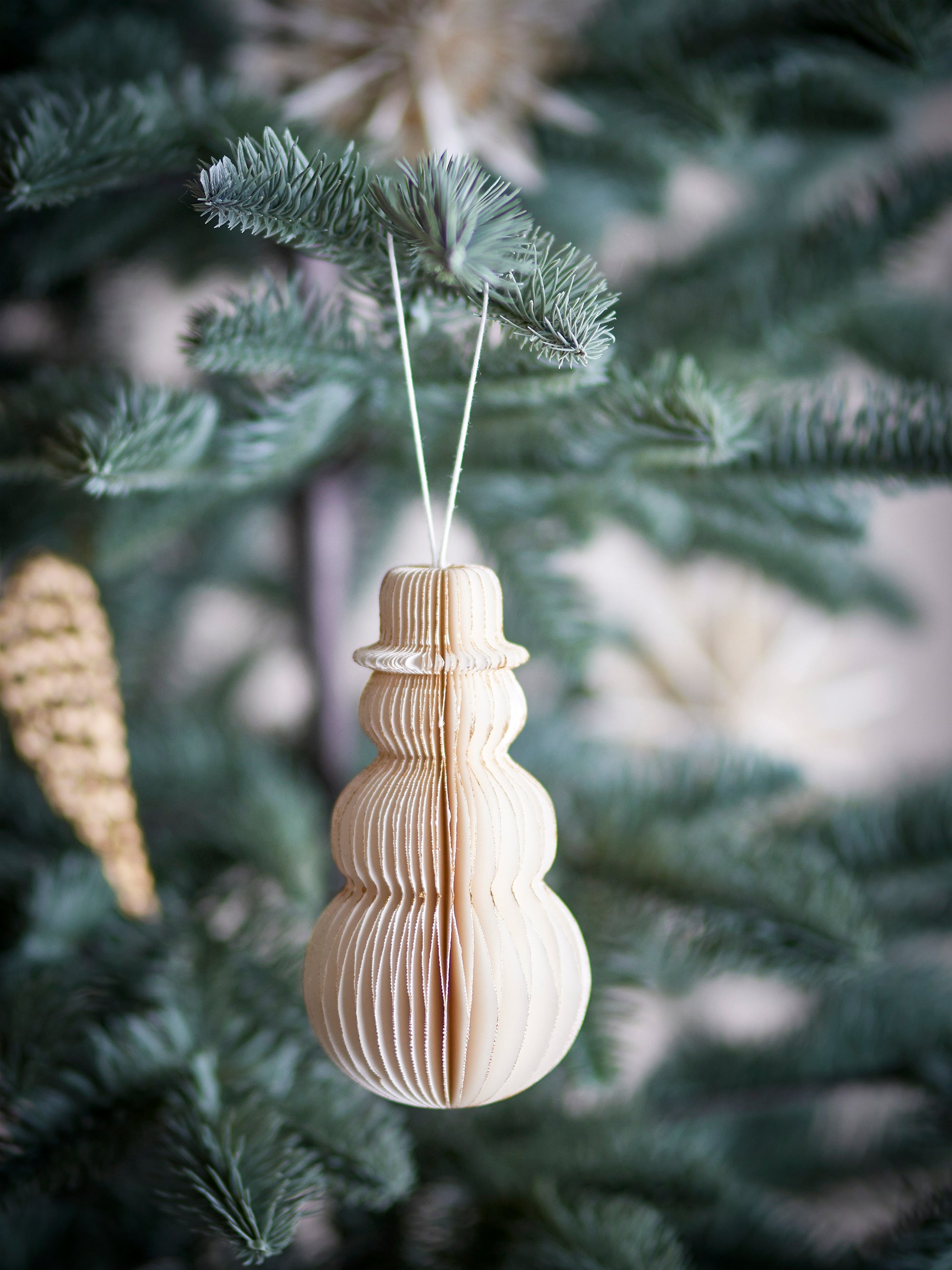 Bloomingville Felip Ornament, Vit, FSC® Mix, Papper