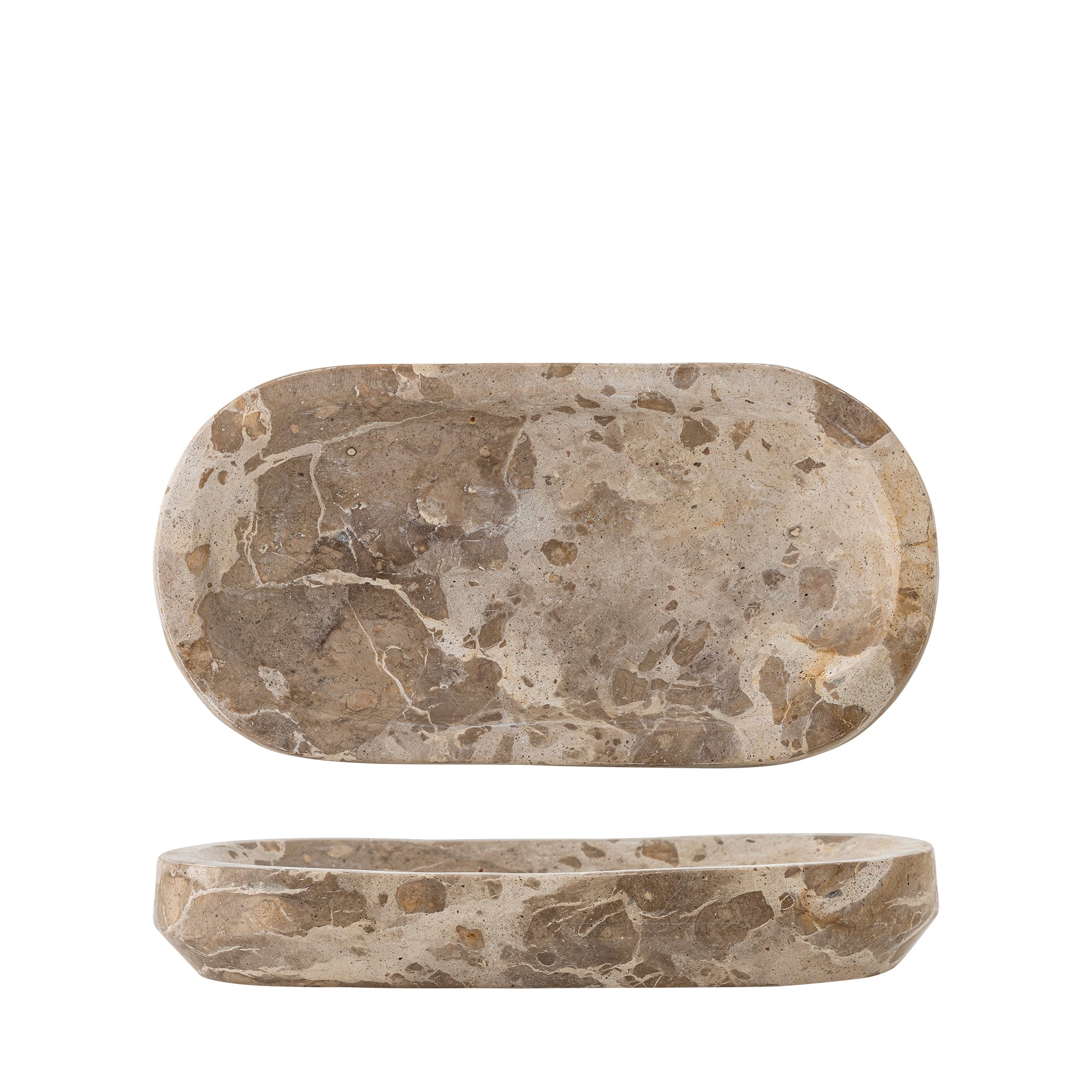 Bloomingville Shao Bricka, Natur, Marmor