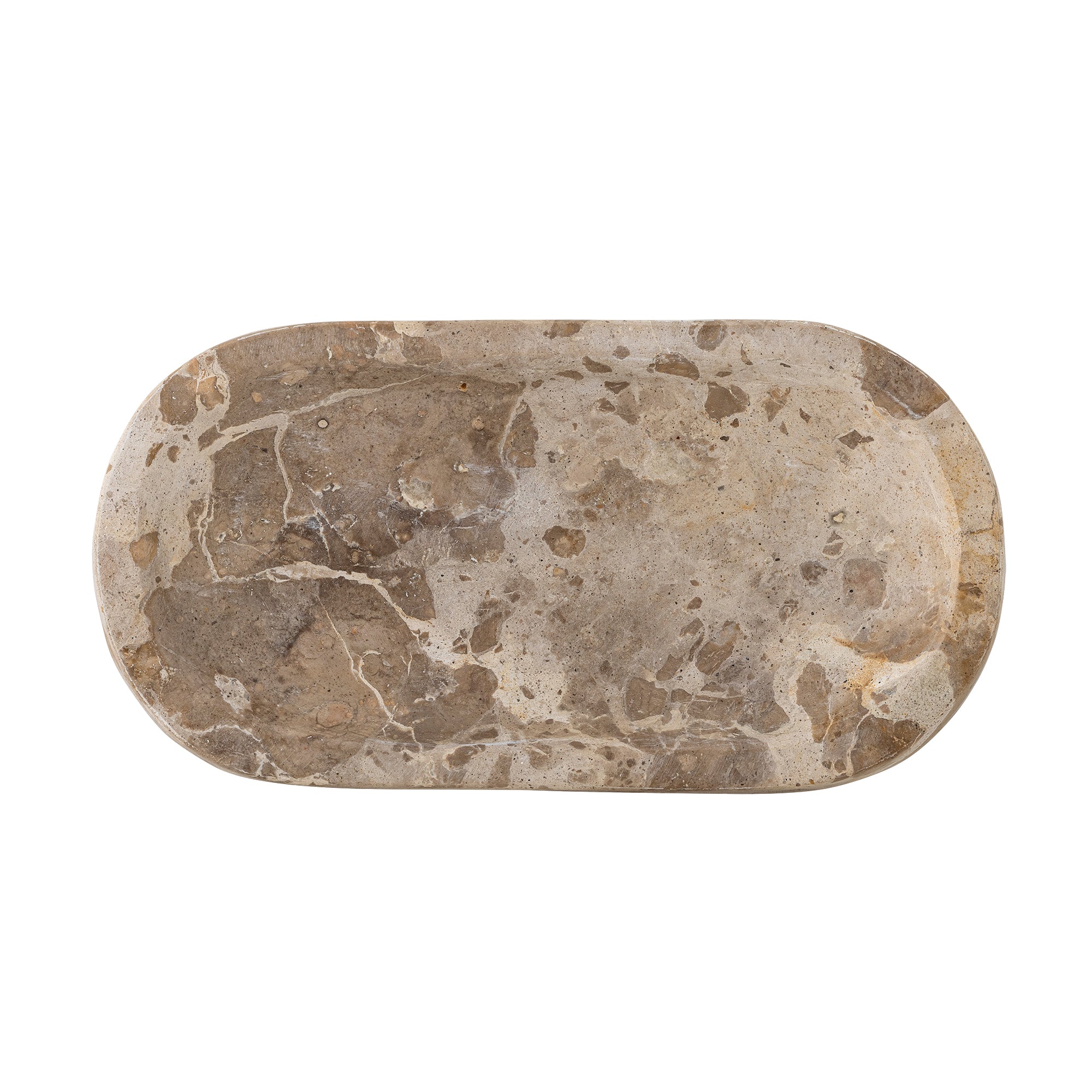 Bloomingville Shao Bricka, Natur, Marmor