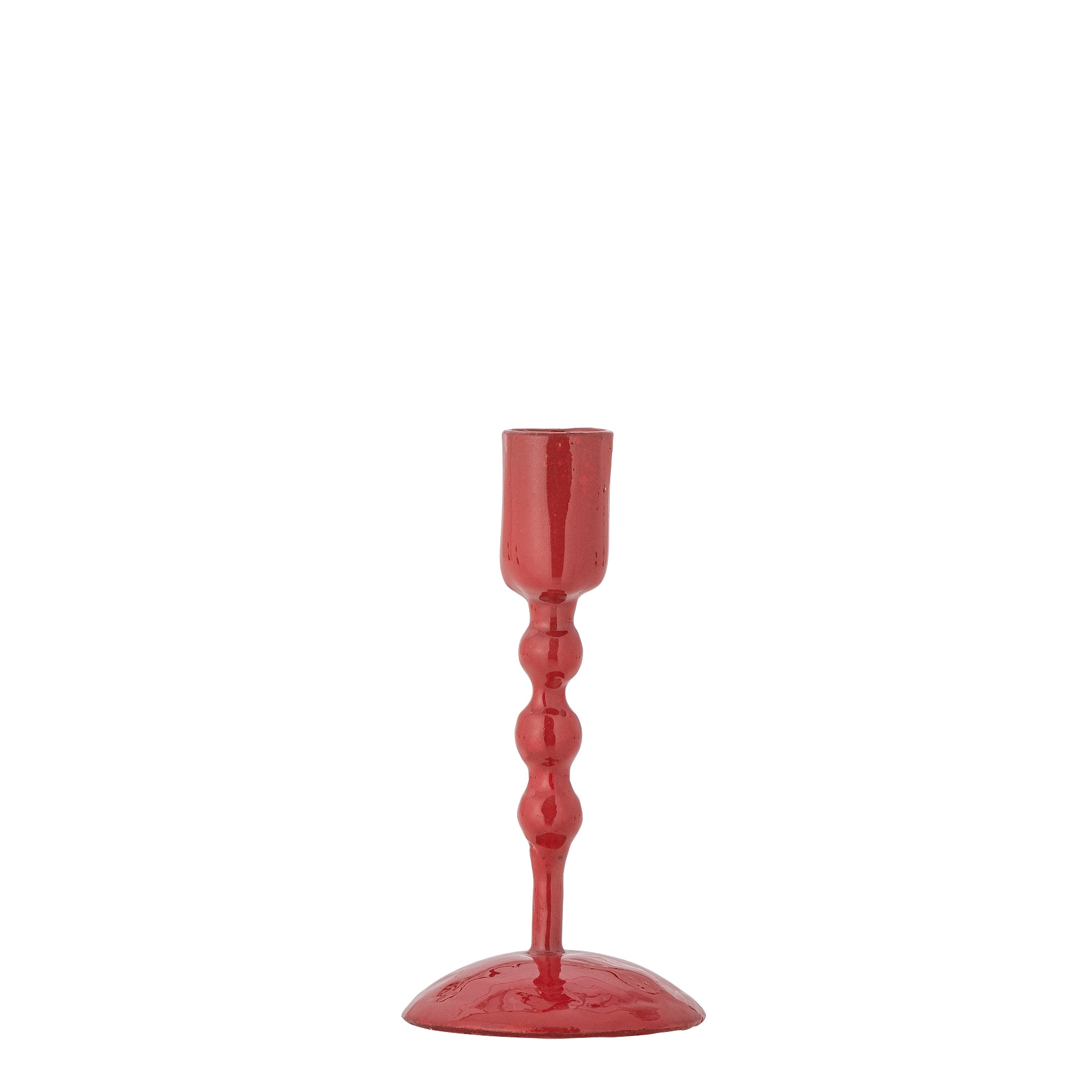 Bloomingville Eber Ljusstake, Röd, Metall