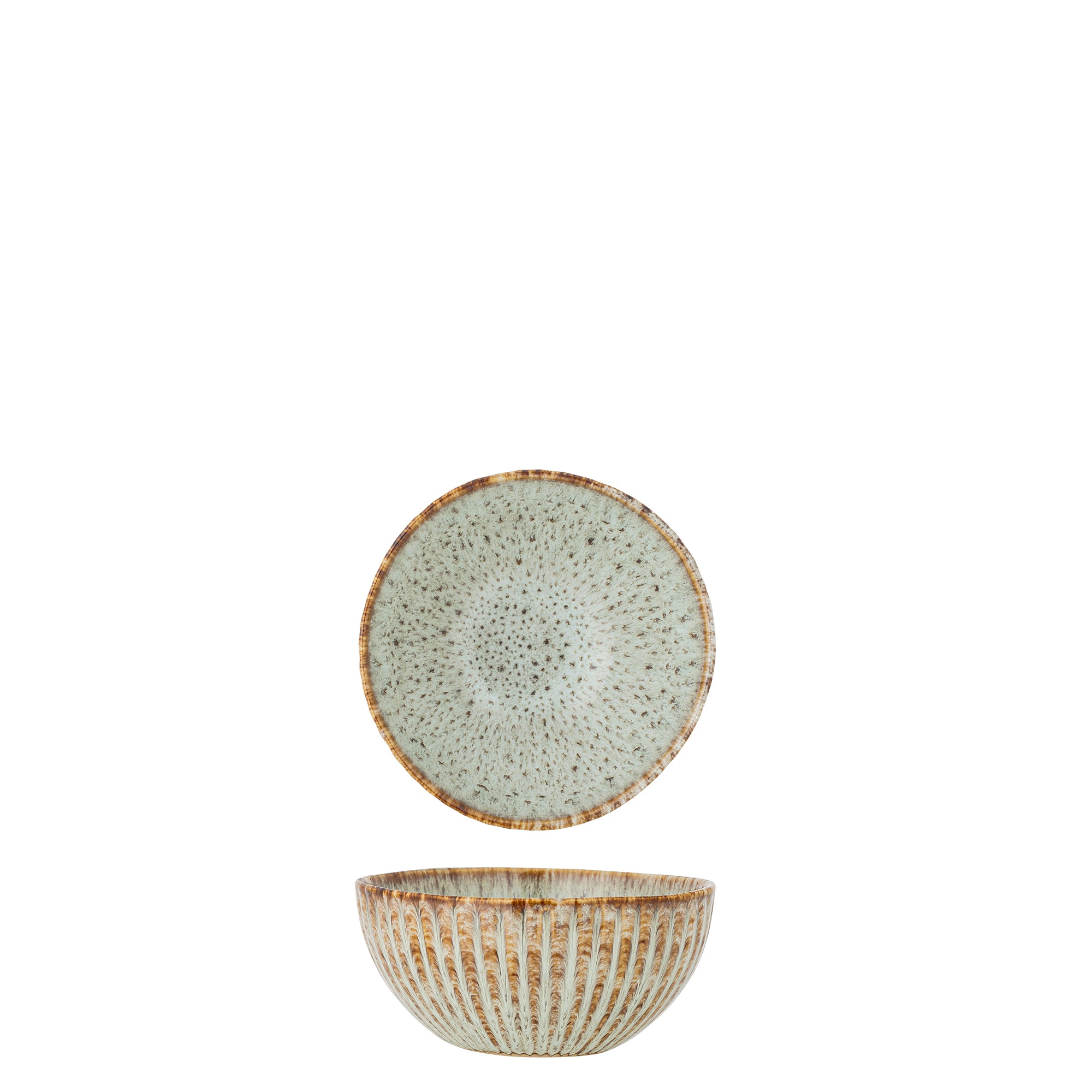 Creative Collection Fleur Skål, Natur, Stengods