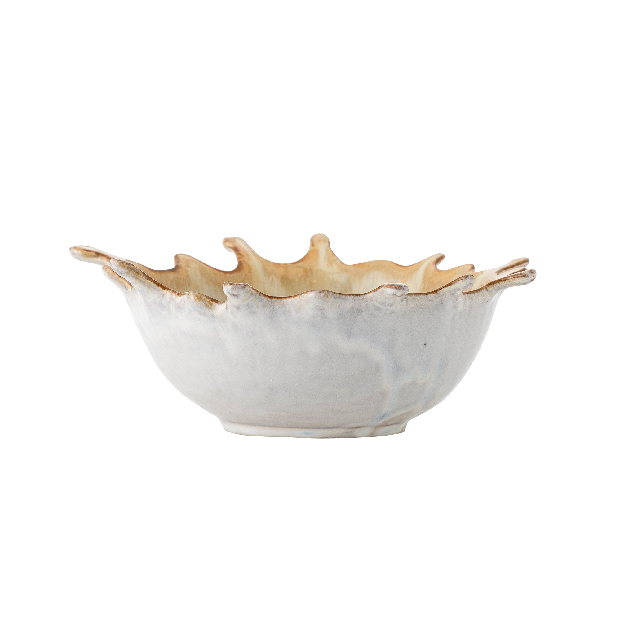 Bloomingville Alcott Bowl, Natur, Stengods