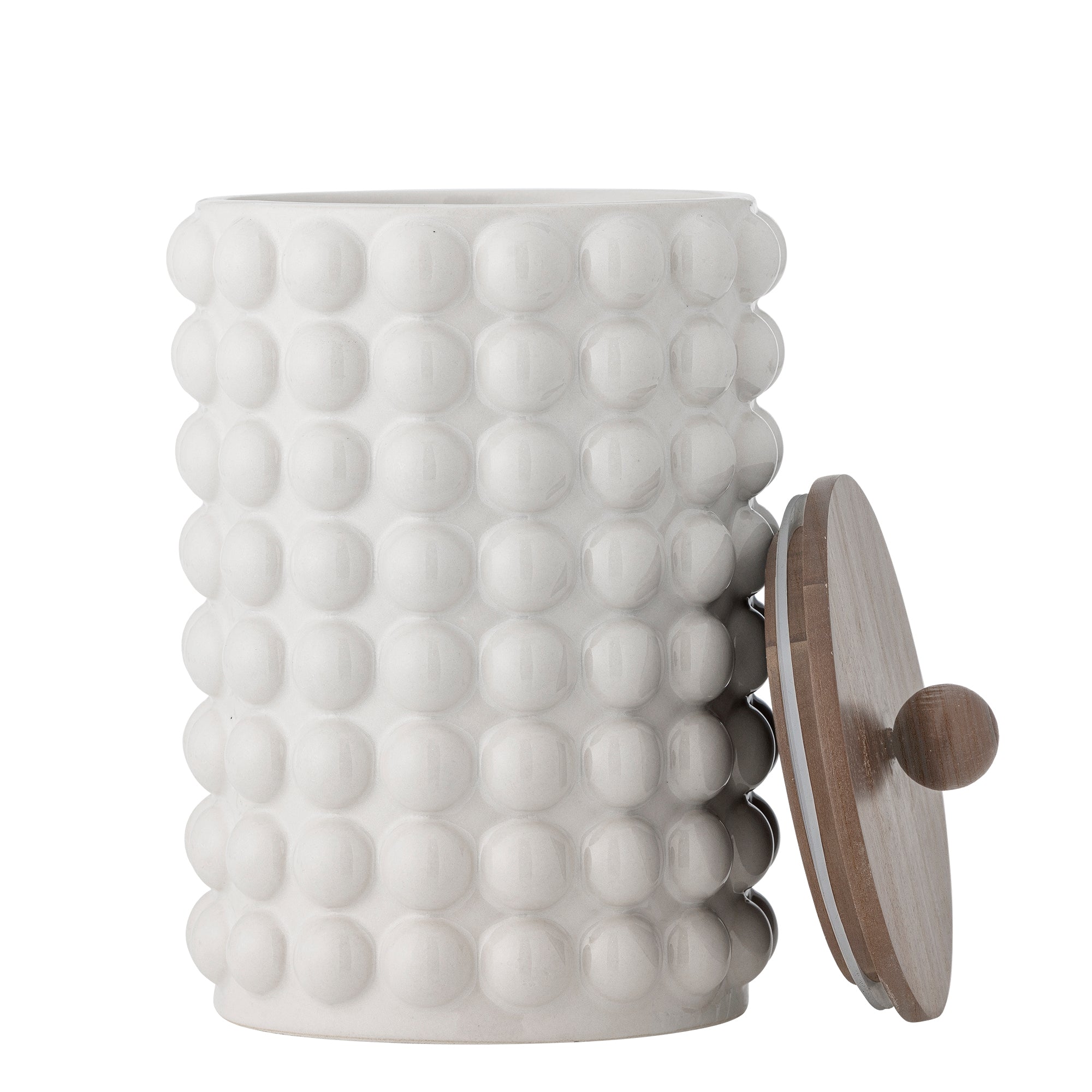 Creative Collection Madge Burk med Lock, Vit, Stengods