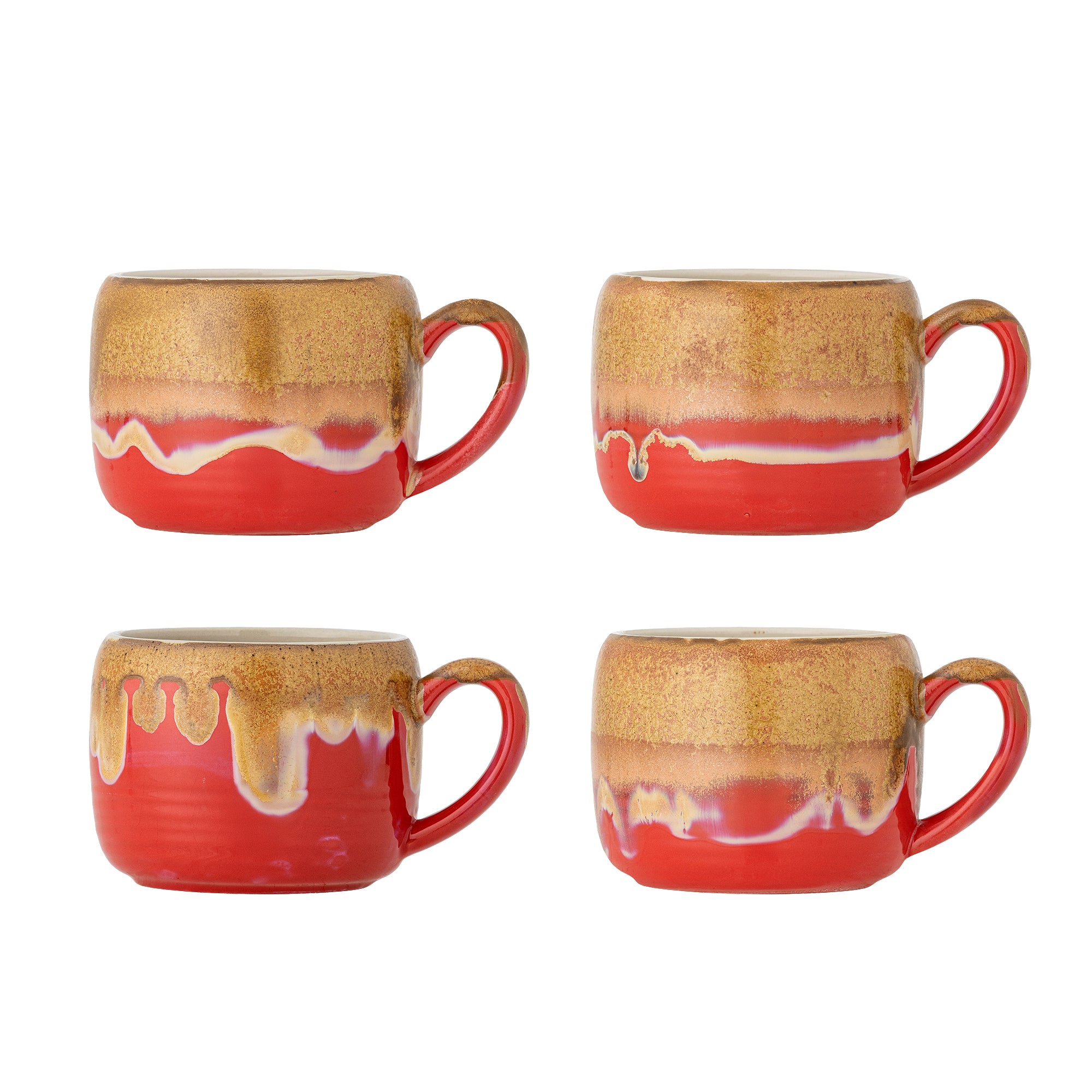 Bloomingville Sheen Mugg, Mångfärgad, Stengods