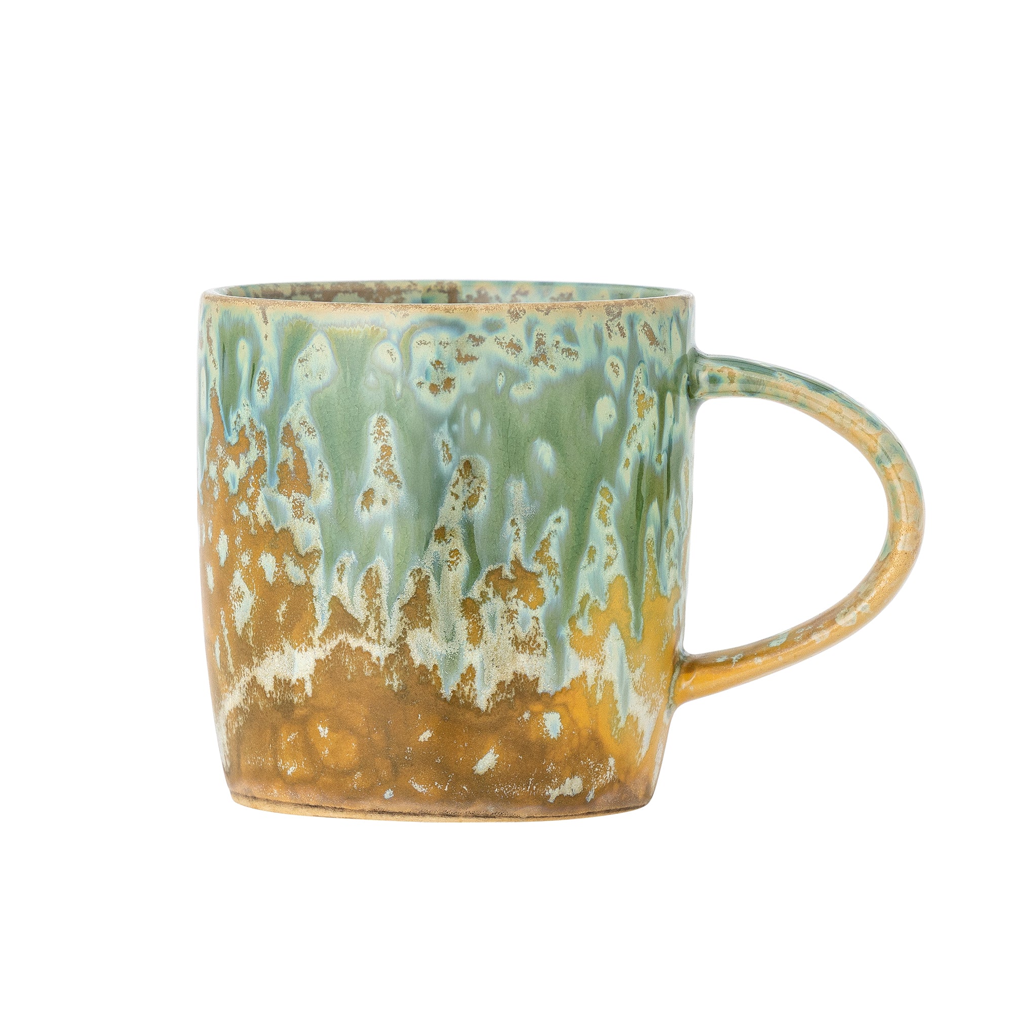 Bloomingville Milani Mugg, Grön, Stengods