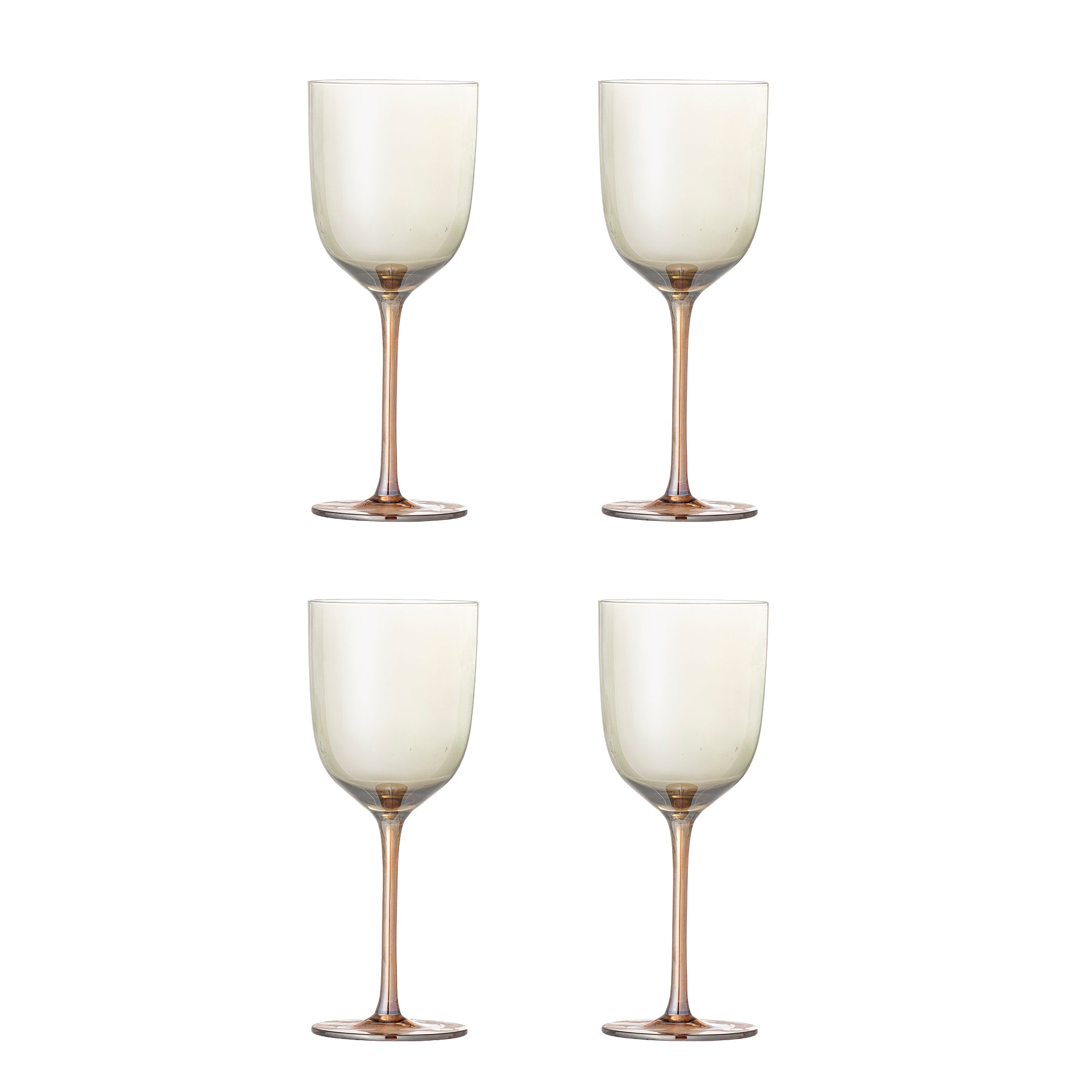 Bloomingville Aston Vinglas, Brons, Glas