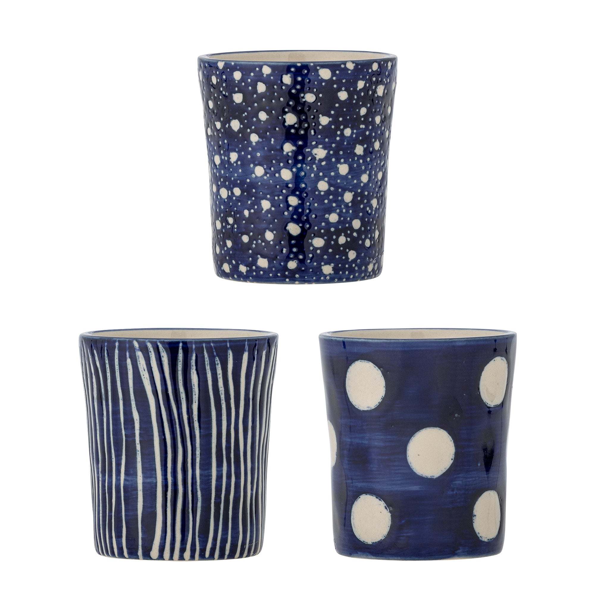 Creative Collection Minoa Kopp, Blå, Stengods