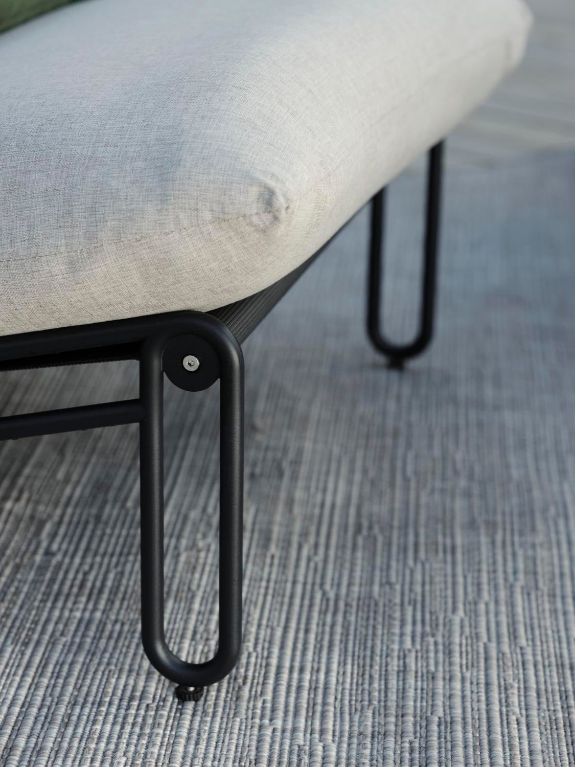 Brafab Blixt loungefåtölj Svart/Sky Grey
