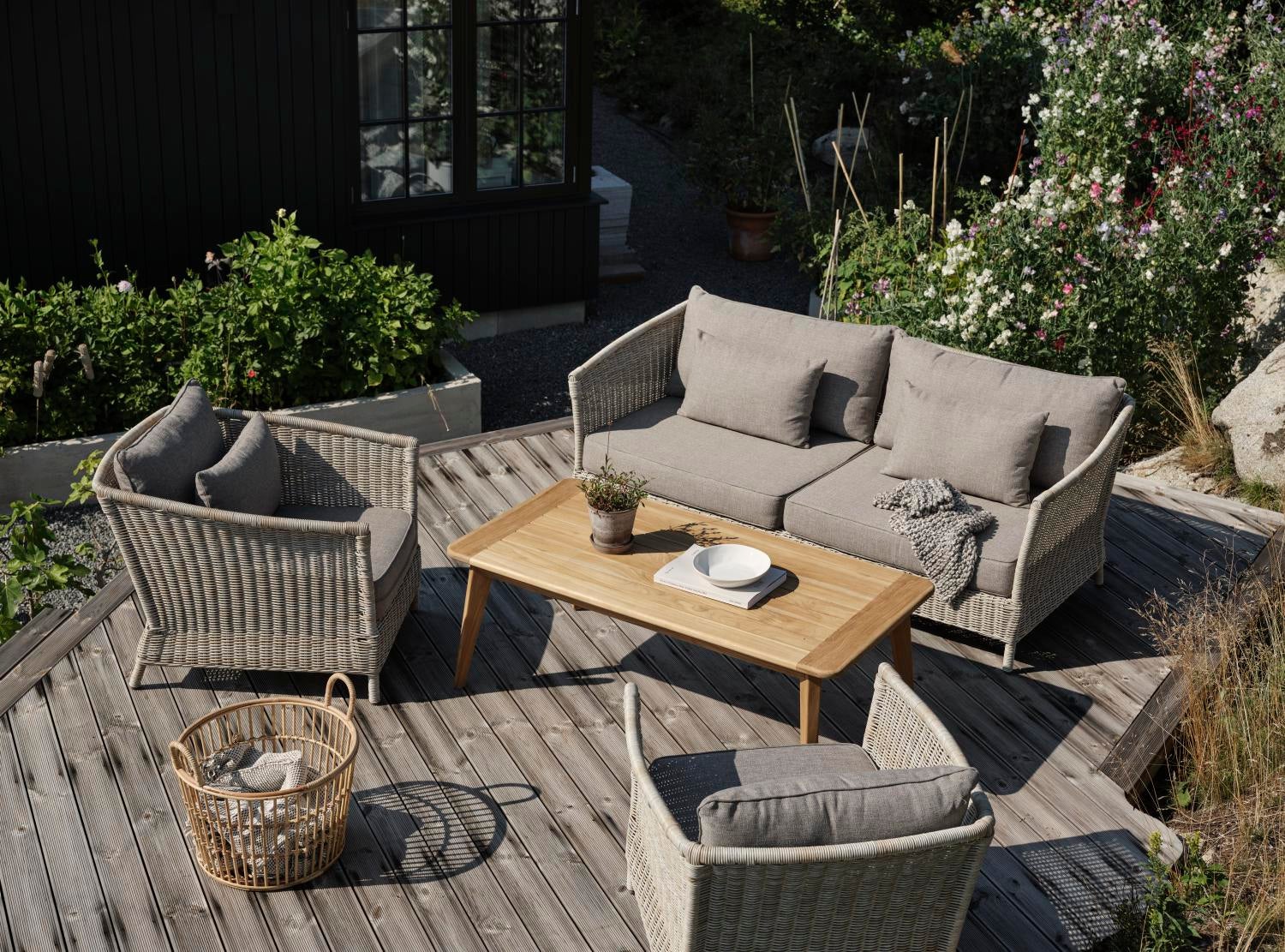 Brafab Ramsta korg Natur 50 x 46 cm