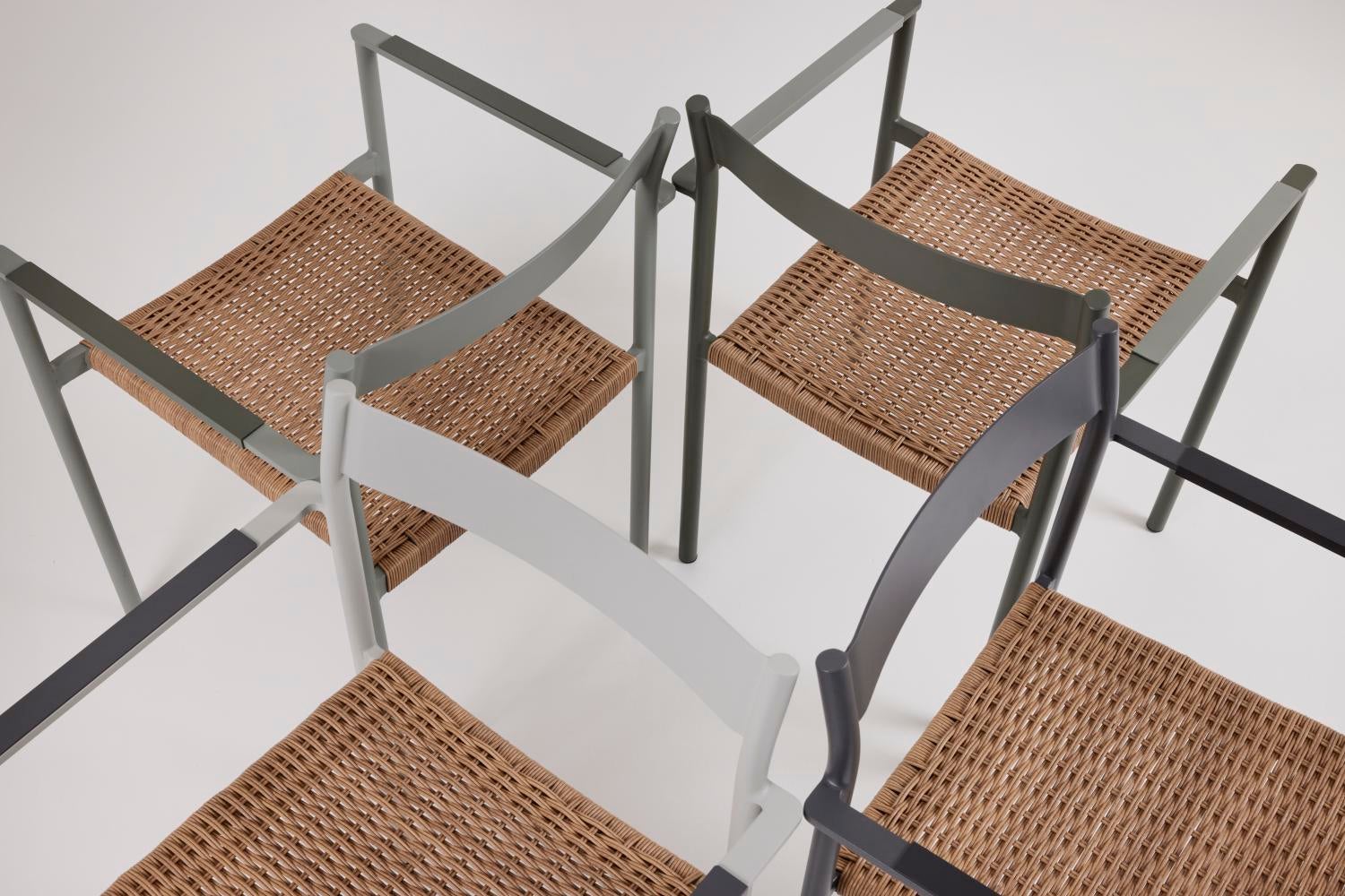 Brafab DK matstol Dusty Green/Natur