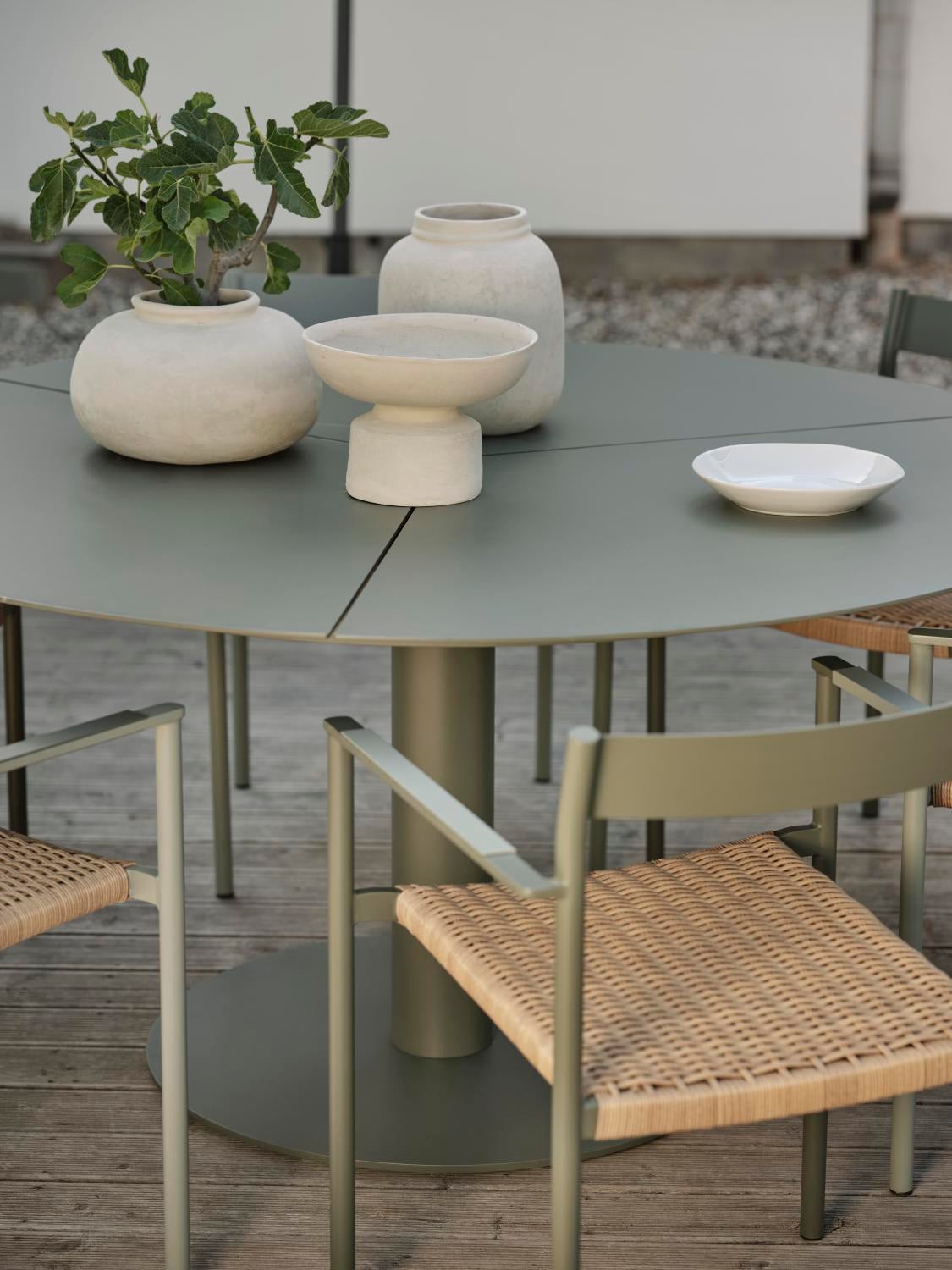 Brafab DK matstol Nordic Green/Natur