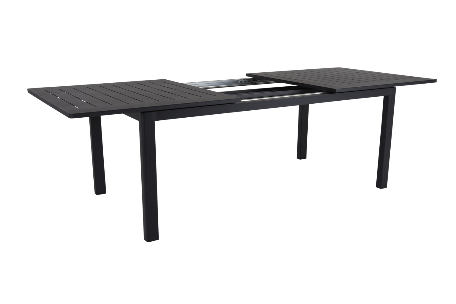 Brafab Lomma matbord Svart 194x312x100 cm