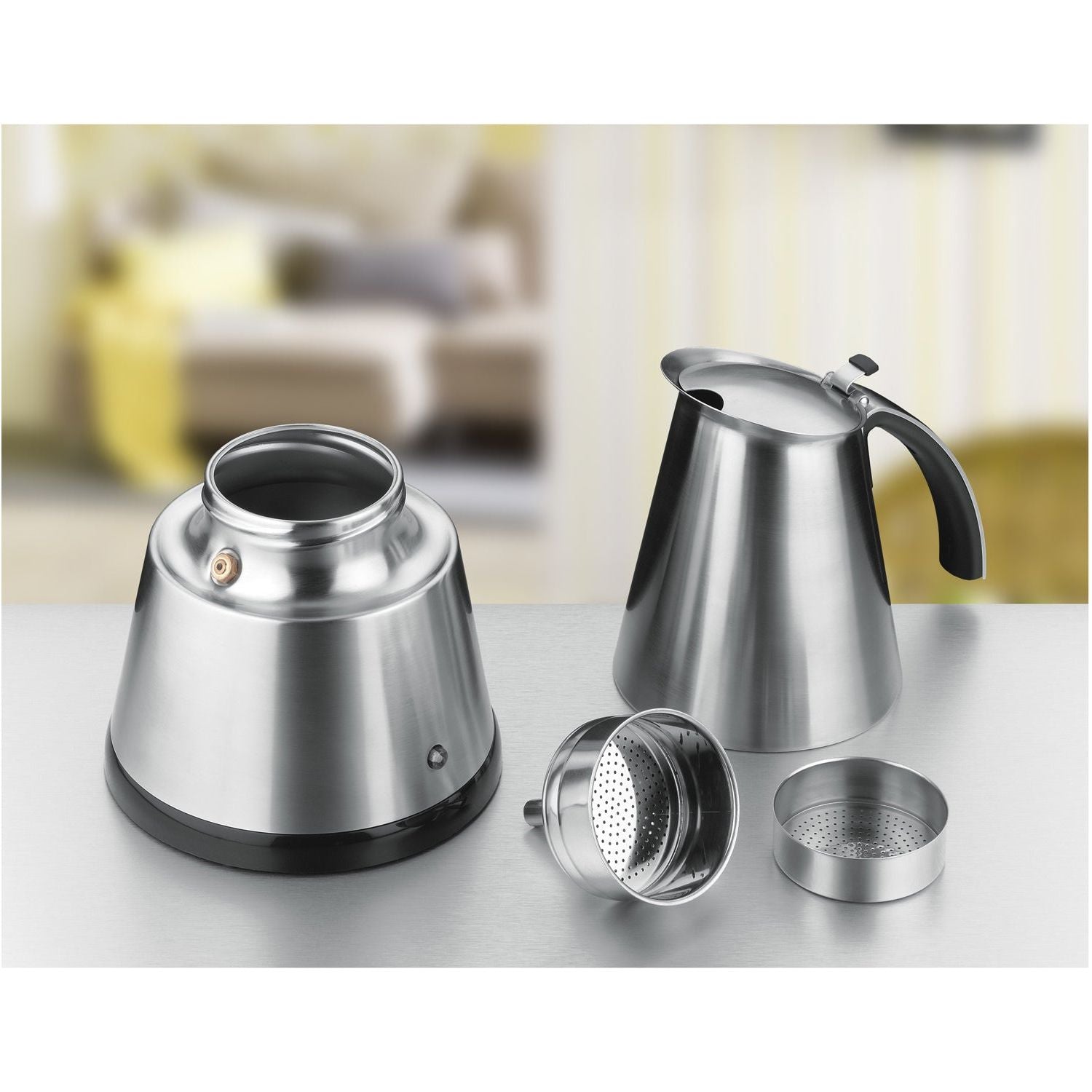 Rommelsbacher ElPresso Deluxe Mockabryggare EKO 366/E Rostfritt stål