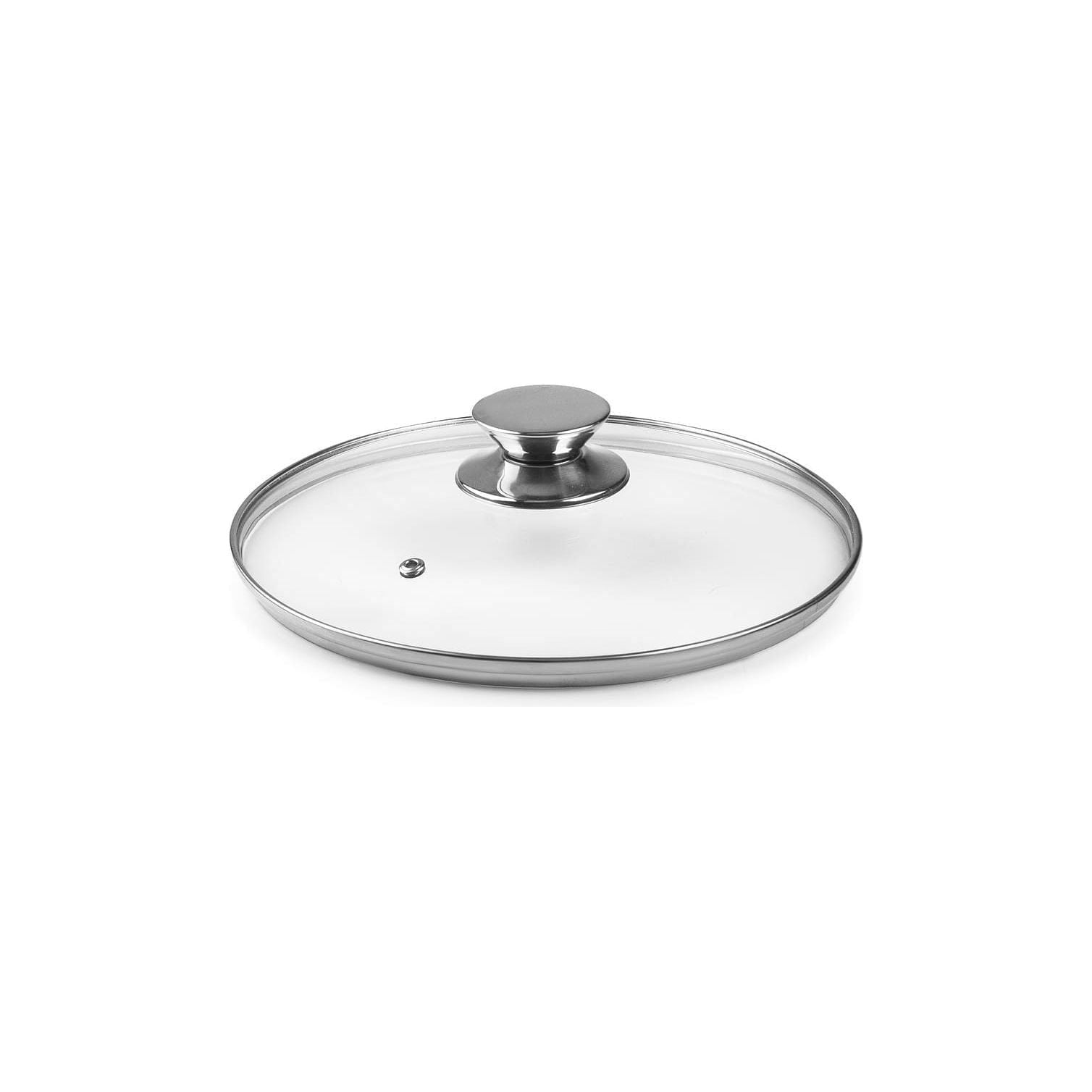 Ibili Glaslock Stålkant Med Rostfri Knopp 18 cm