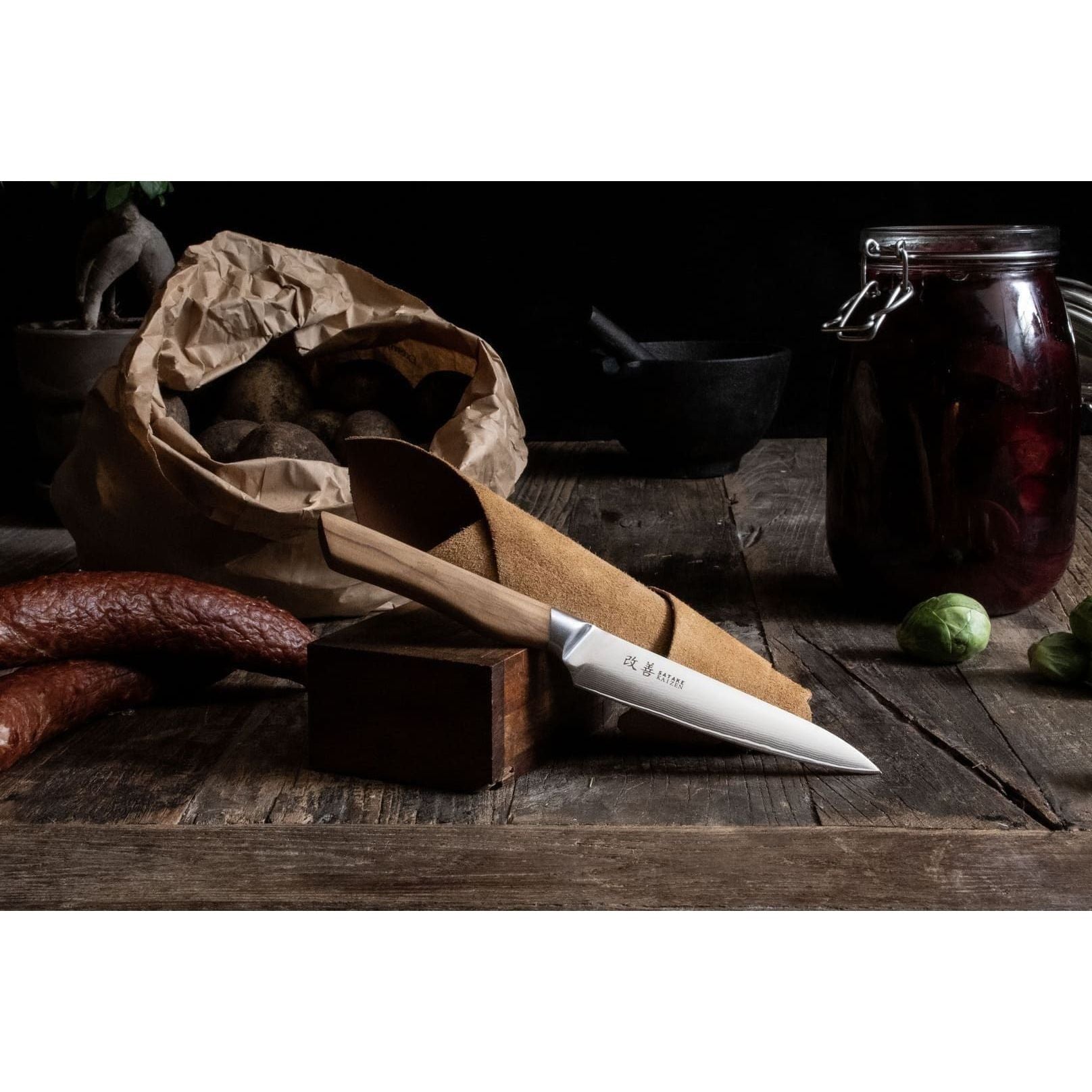 Satake Kaizen Petty Skalkniv 12 cm