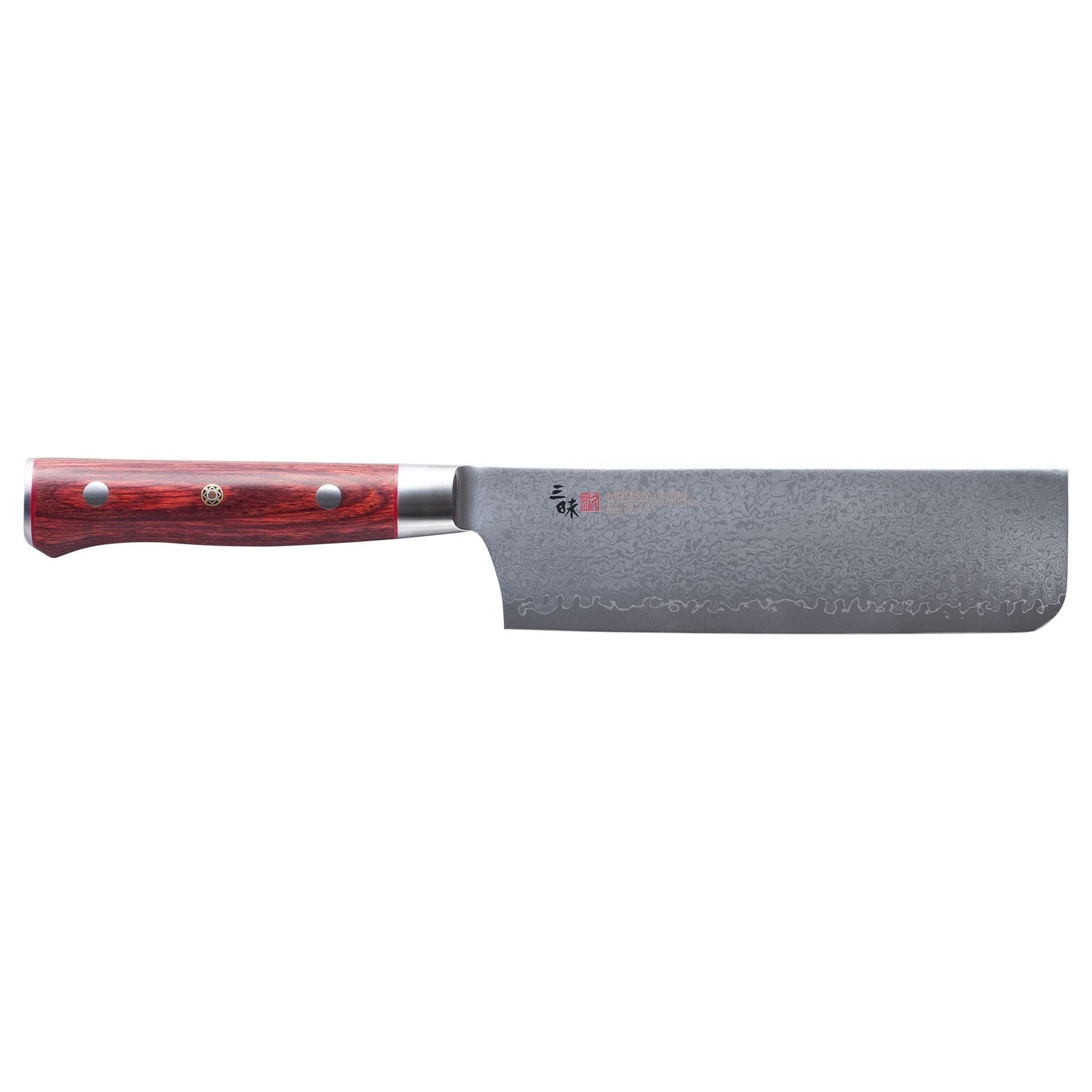 Mcusta Zanmai Flame Damascus Nakiri 15,5 cm