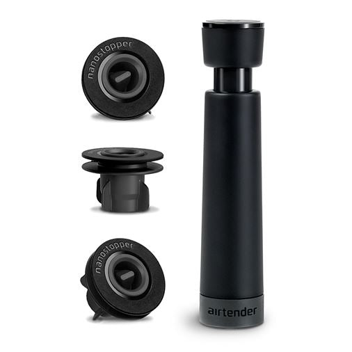 Airtender vakuumförslutare vin 3st stoppers