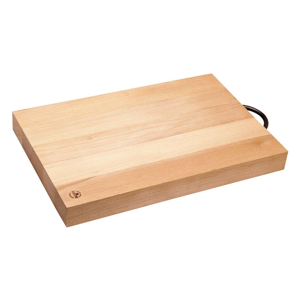 Ronneby Bruk Skärbräda Med Gjutjärnshandtag Oljad Bok 32*25*2,8cm