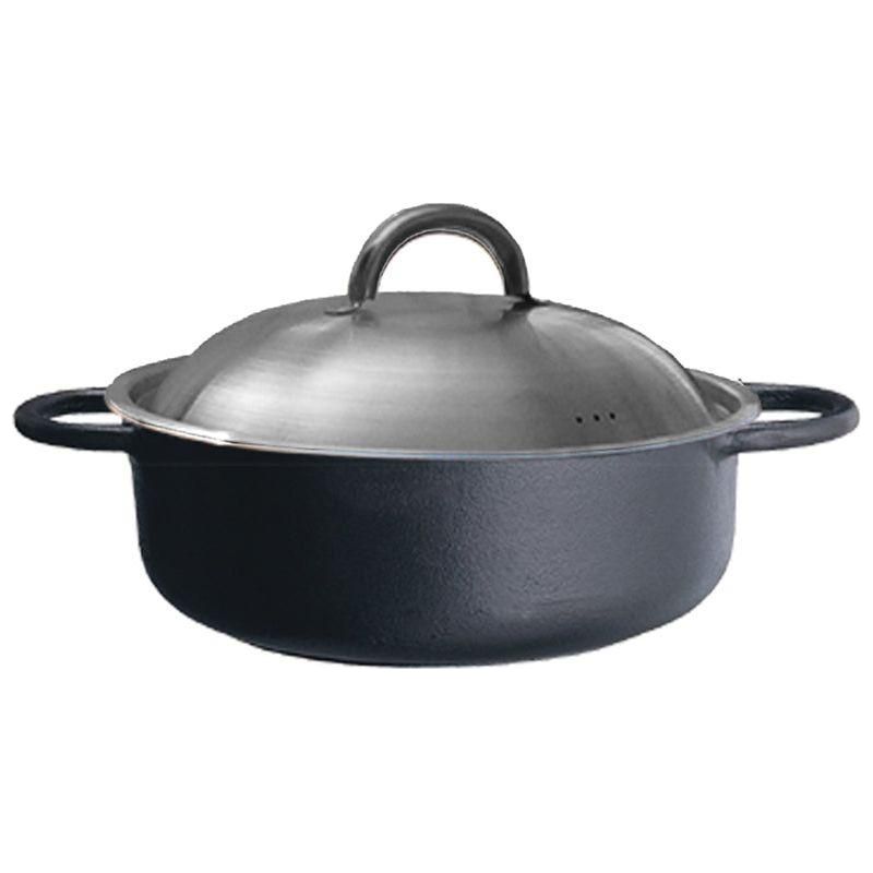 Ronneby Bruk Rund Gryta 3 Ltr Rostfritt Lock Rostfritt Ø25X9cm