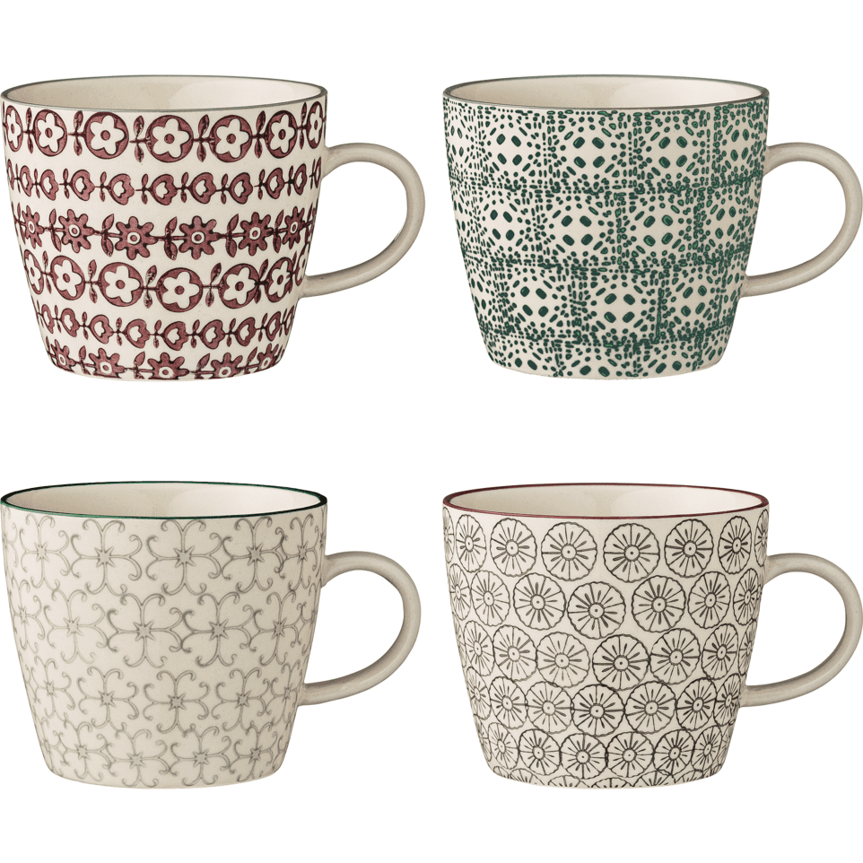 Bloomingville Karine Mugg Multi Stengods 30 cl