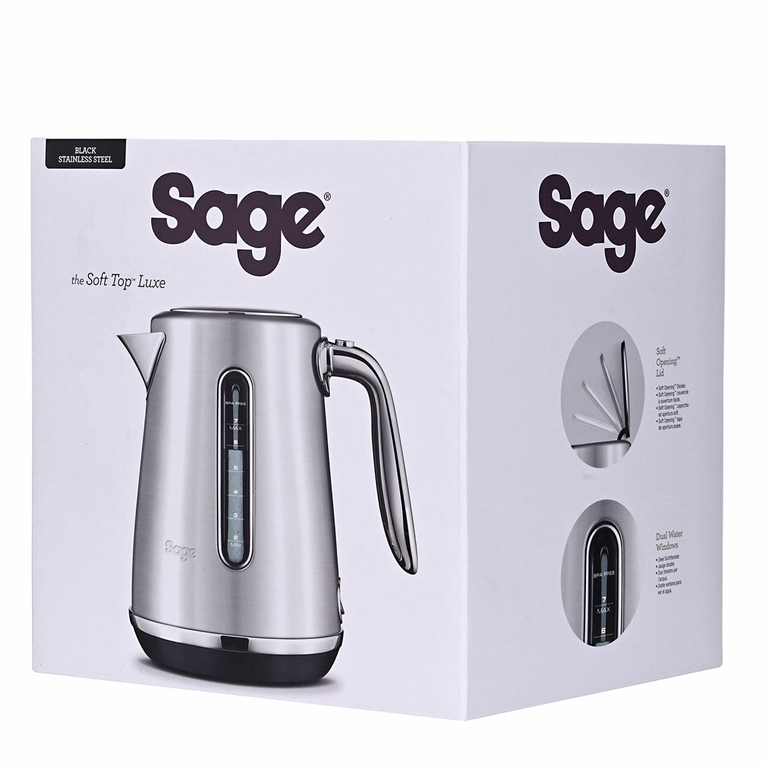 Sage SKE735BST Vattenkokare Svart stål