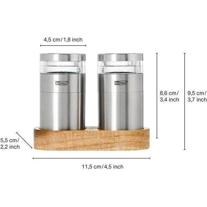 Adhoc Menage Molto Salt- och Pepparkvarn