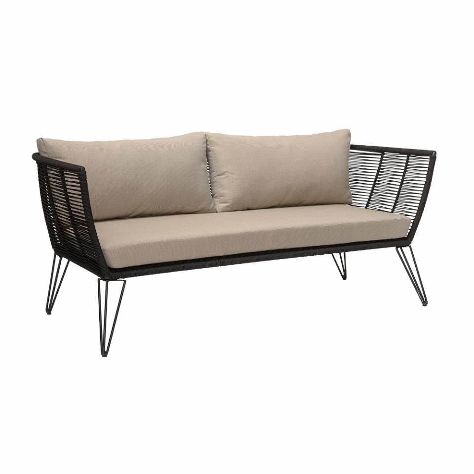 Bloomingville Soffa Mundo Svart natur
