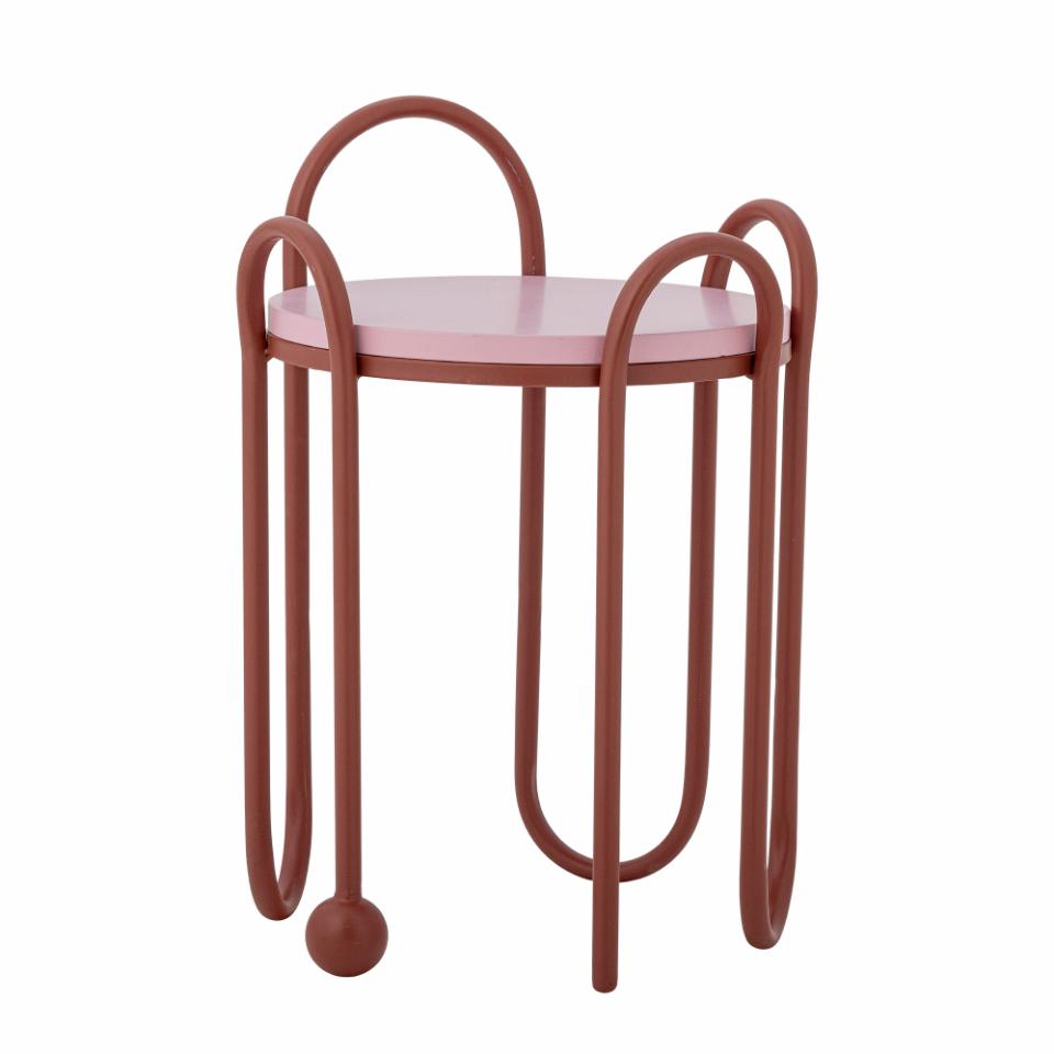 Bloomingville Whimsica sidobord Ø30,5 cm Röd