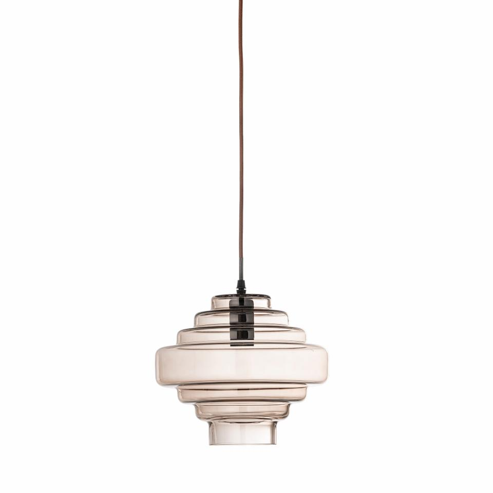 Bloomingville Ilua taklampa Brun