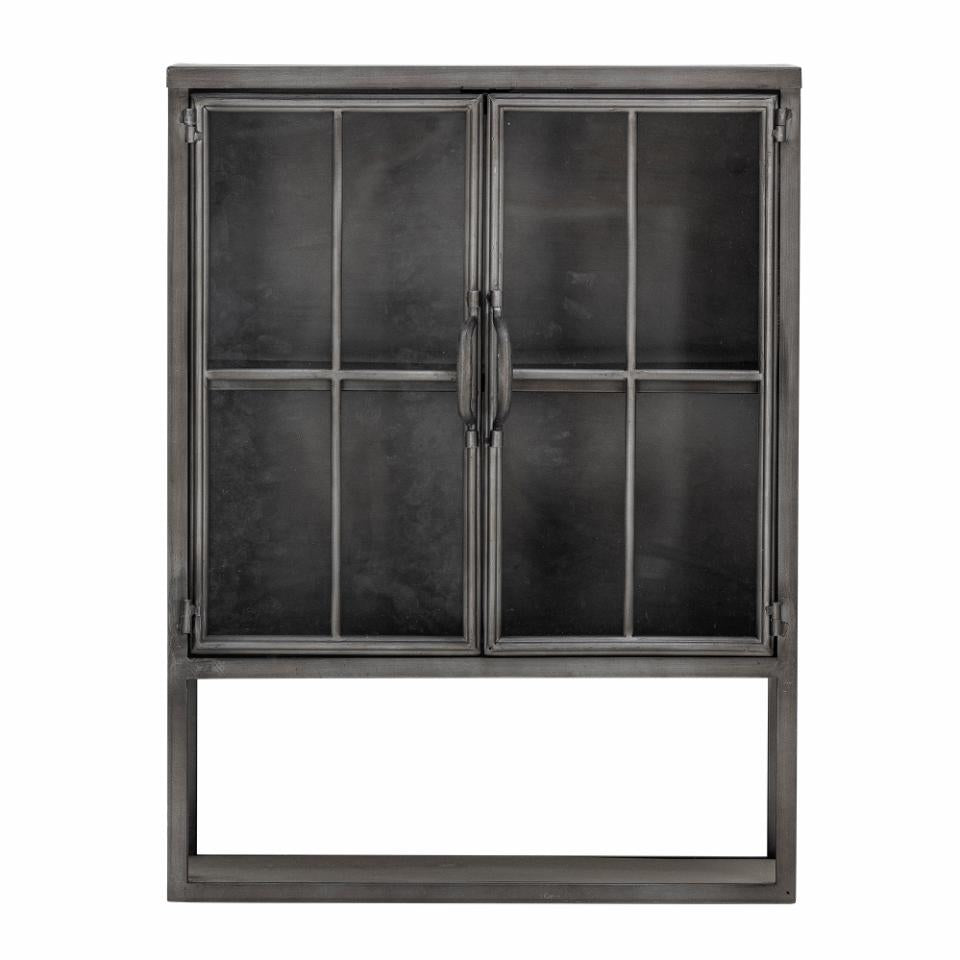 Bloomingville Sindre skåp 46x21,5x61 cm Black, metall
