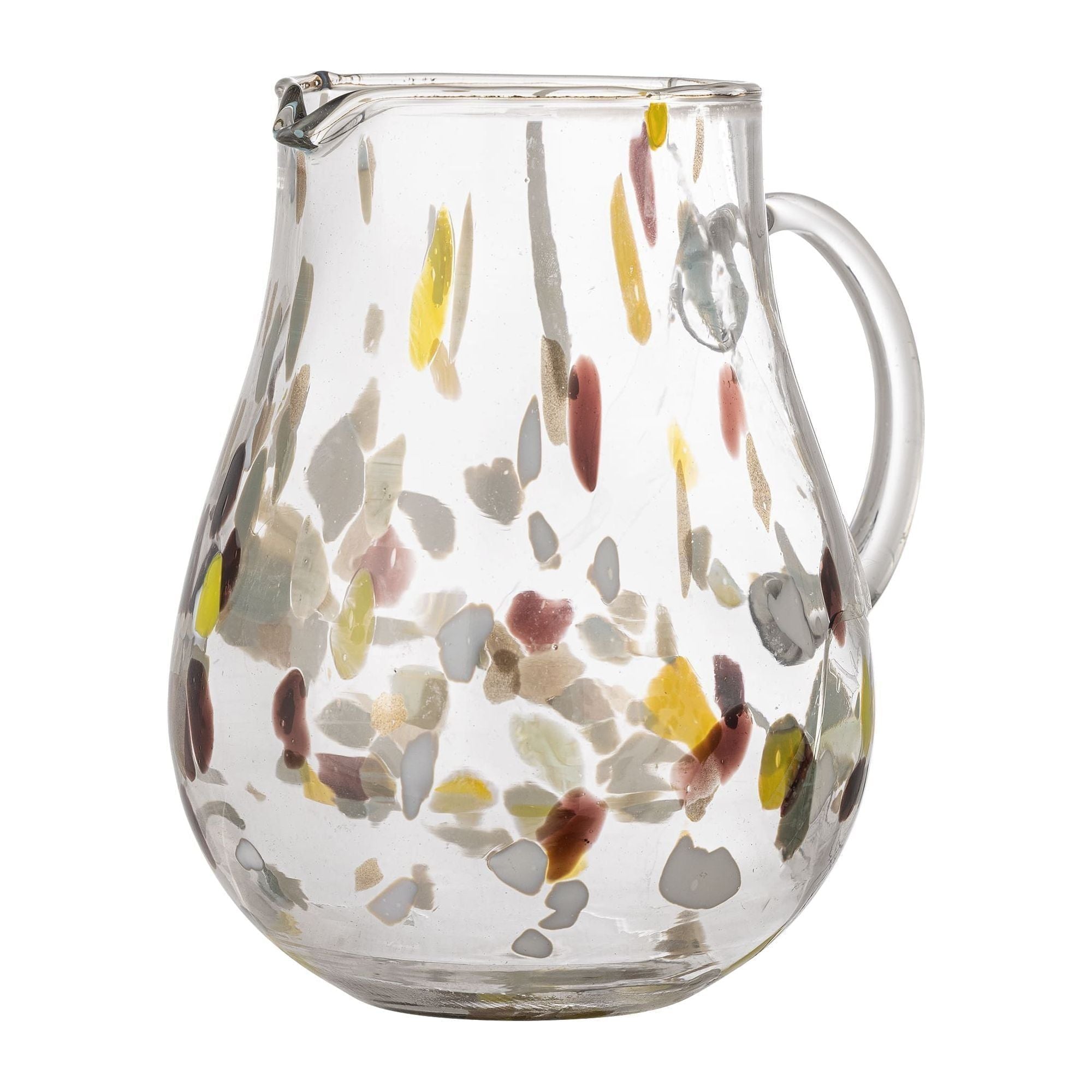 Bloomingville Kenji Kanna Gul Återvunnet Glas 2,3 l