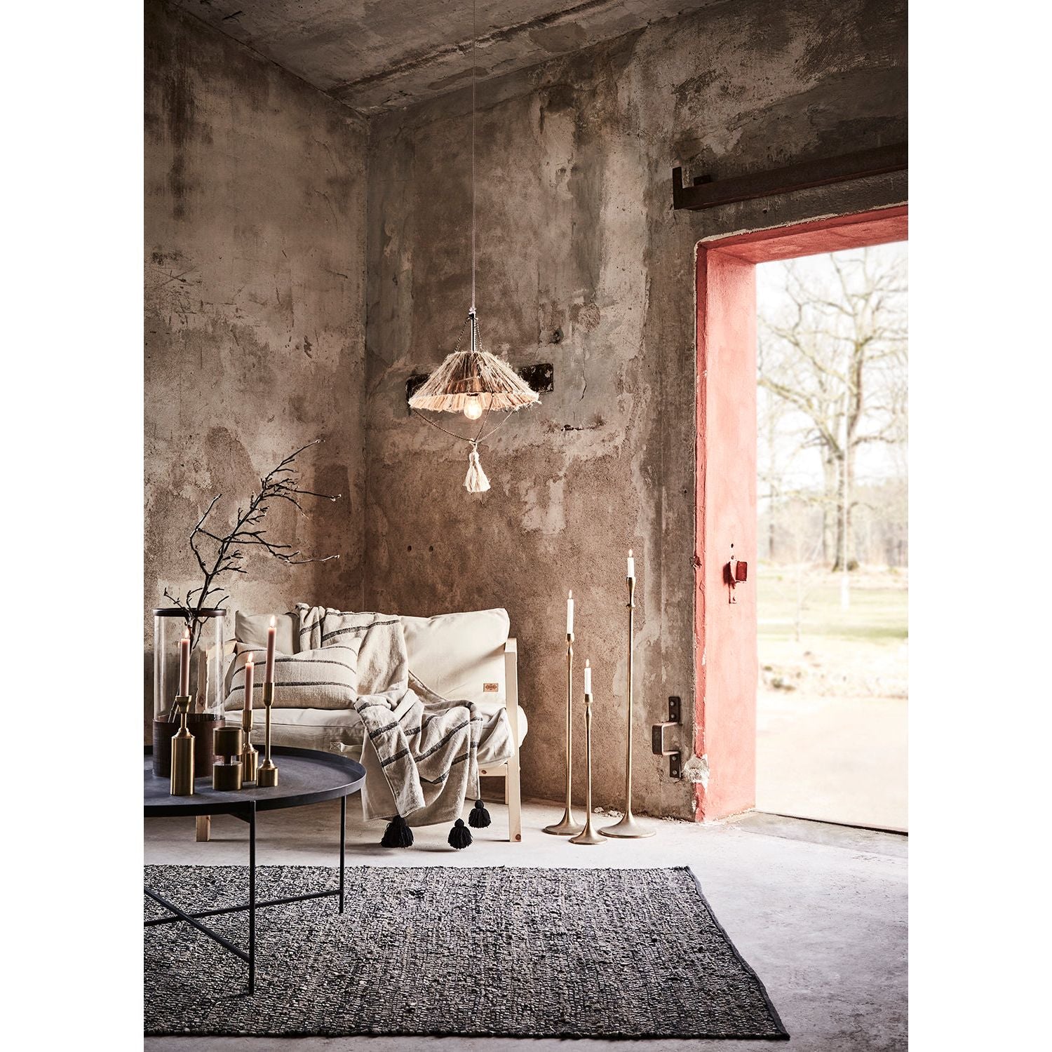 Affari of Sweden NEST Lampskärm, Natur