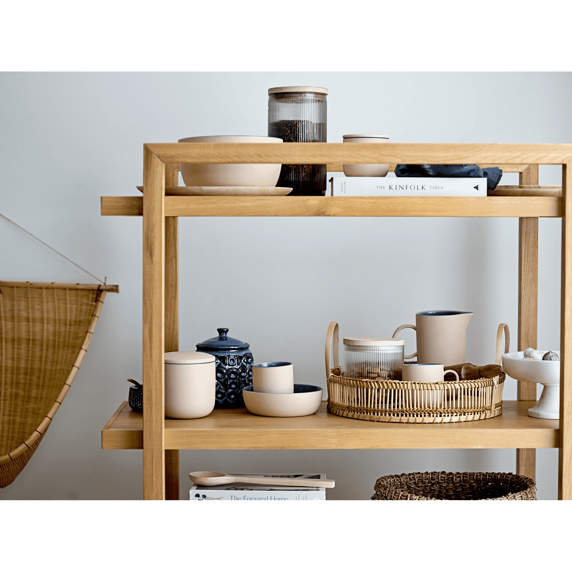 Bloomingville Bambubricka Set Natur