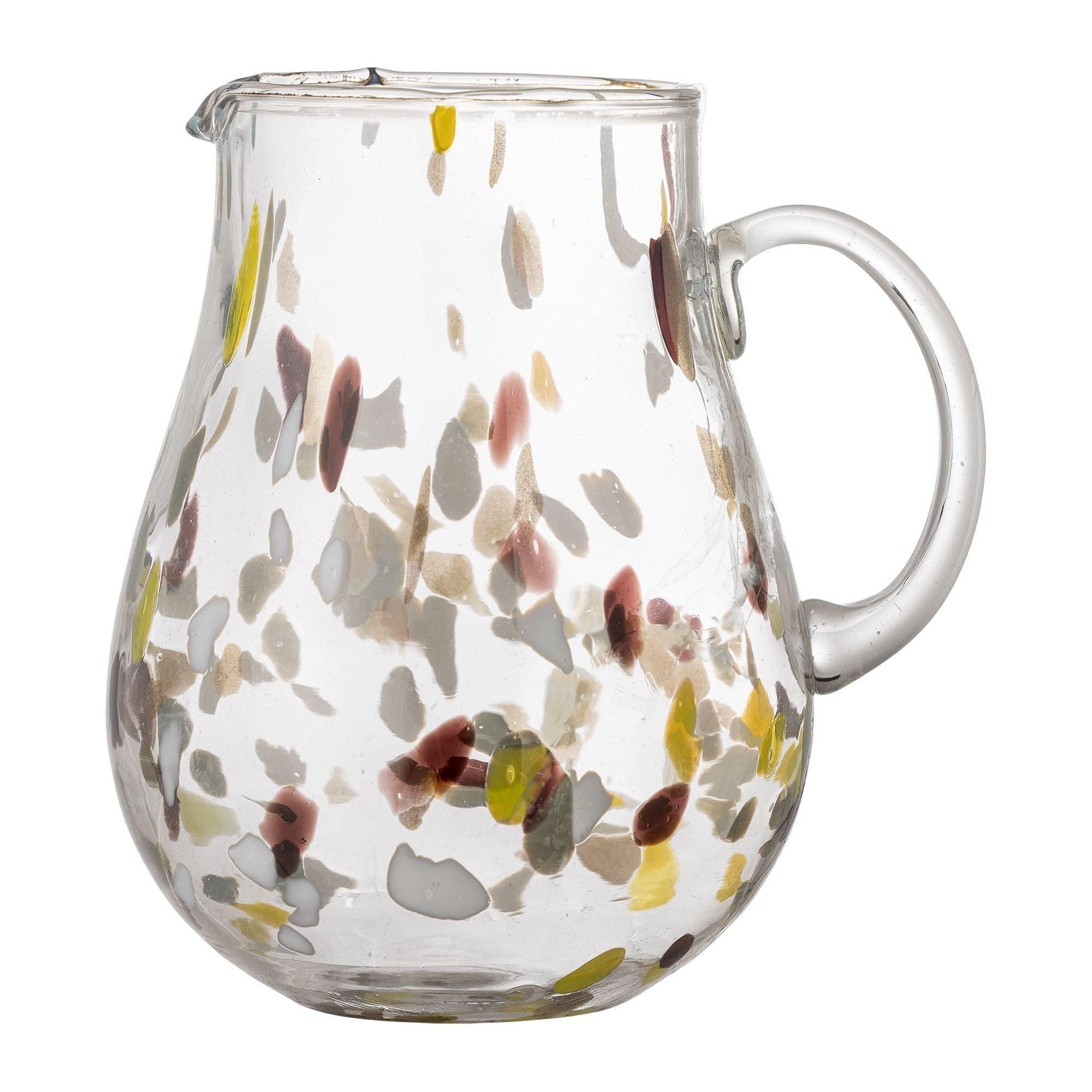Bloomingville Kenji Kanna Gul Återvunnet Glas 2,3 l