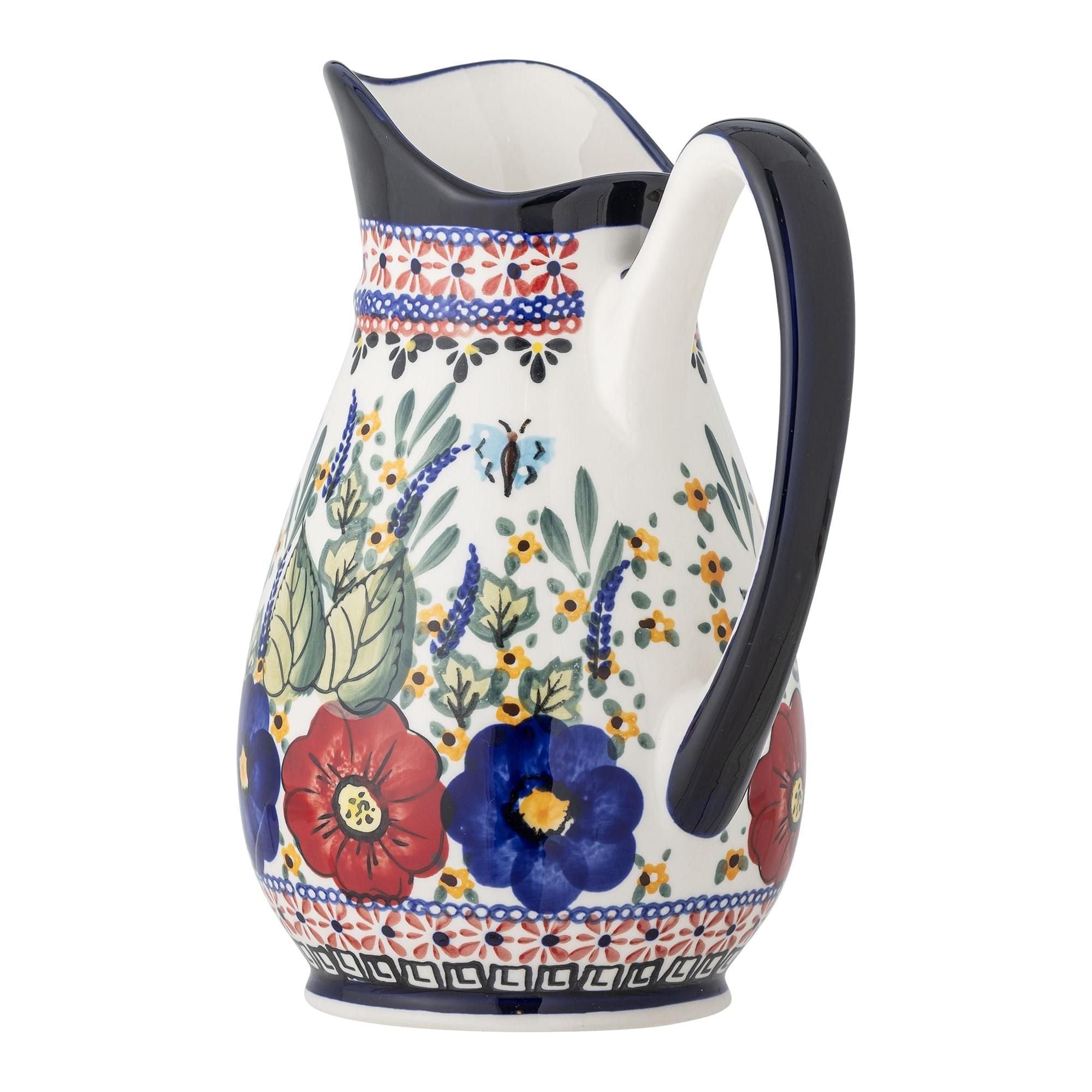 Bloomingville Florist Kanna Röd Stengods 1,6 l