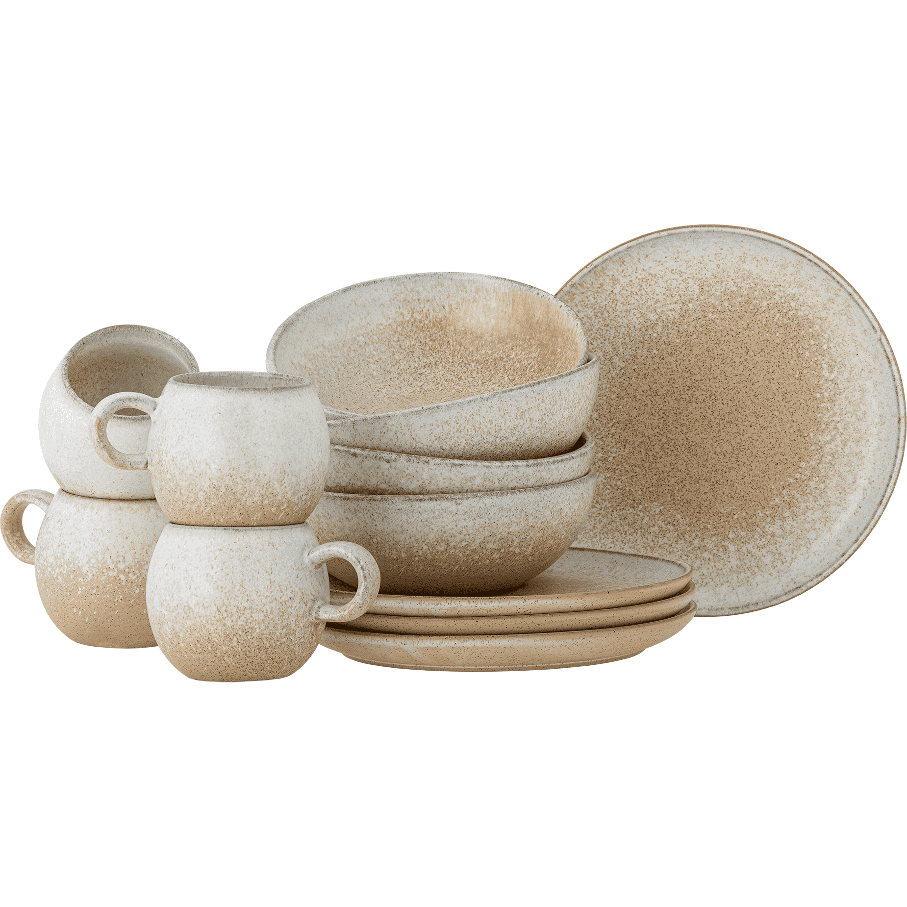 Bloomingville Paula Frukostset Natur Stengods (OKT)