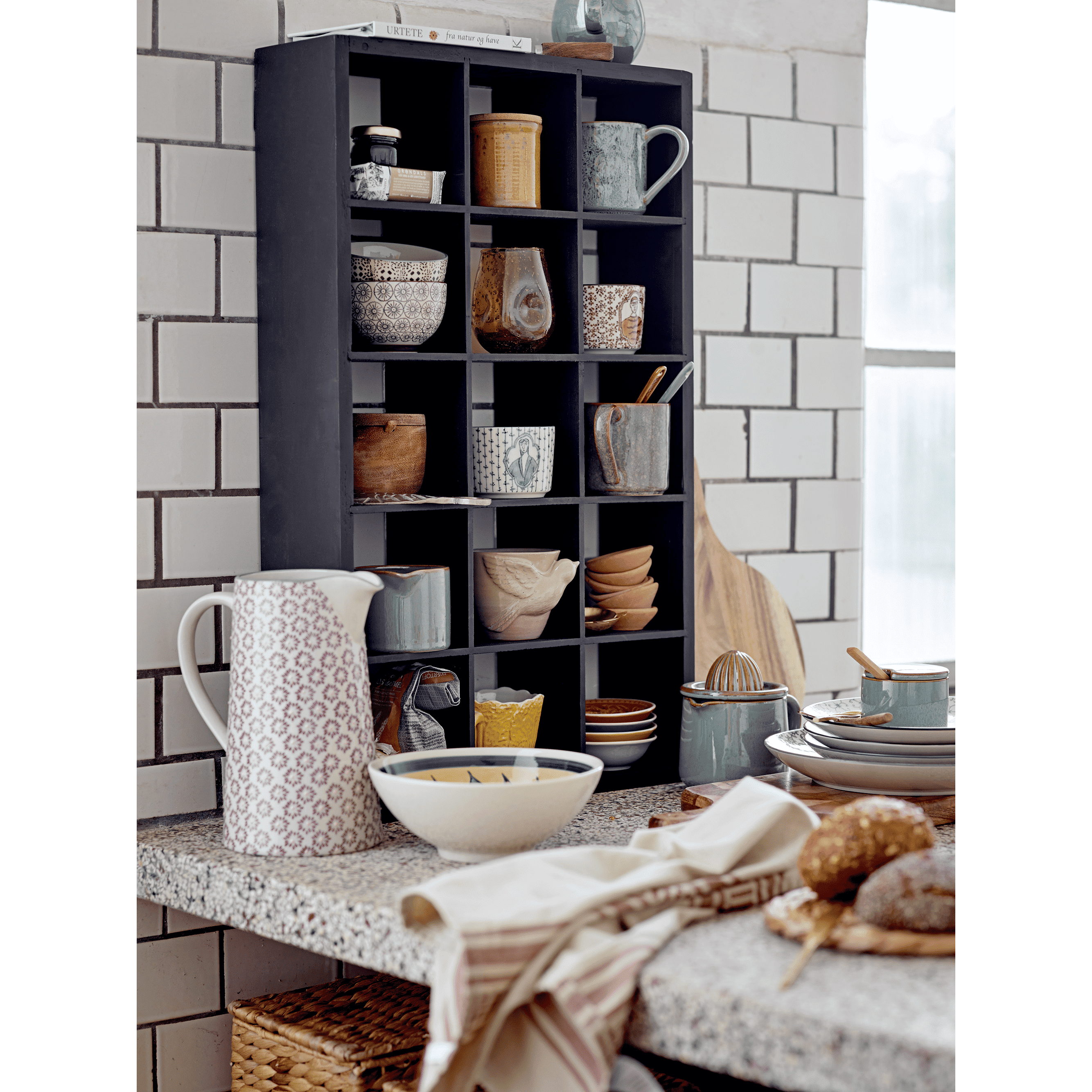 Bloomingville Pixie Burk Med Lock Och Sked