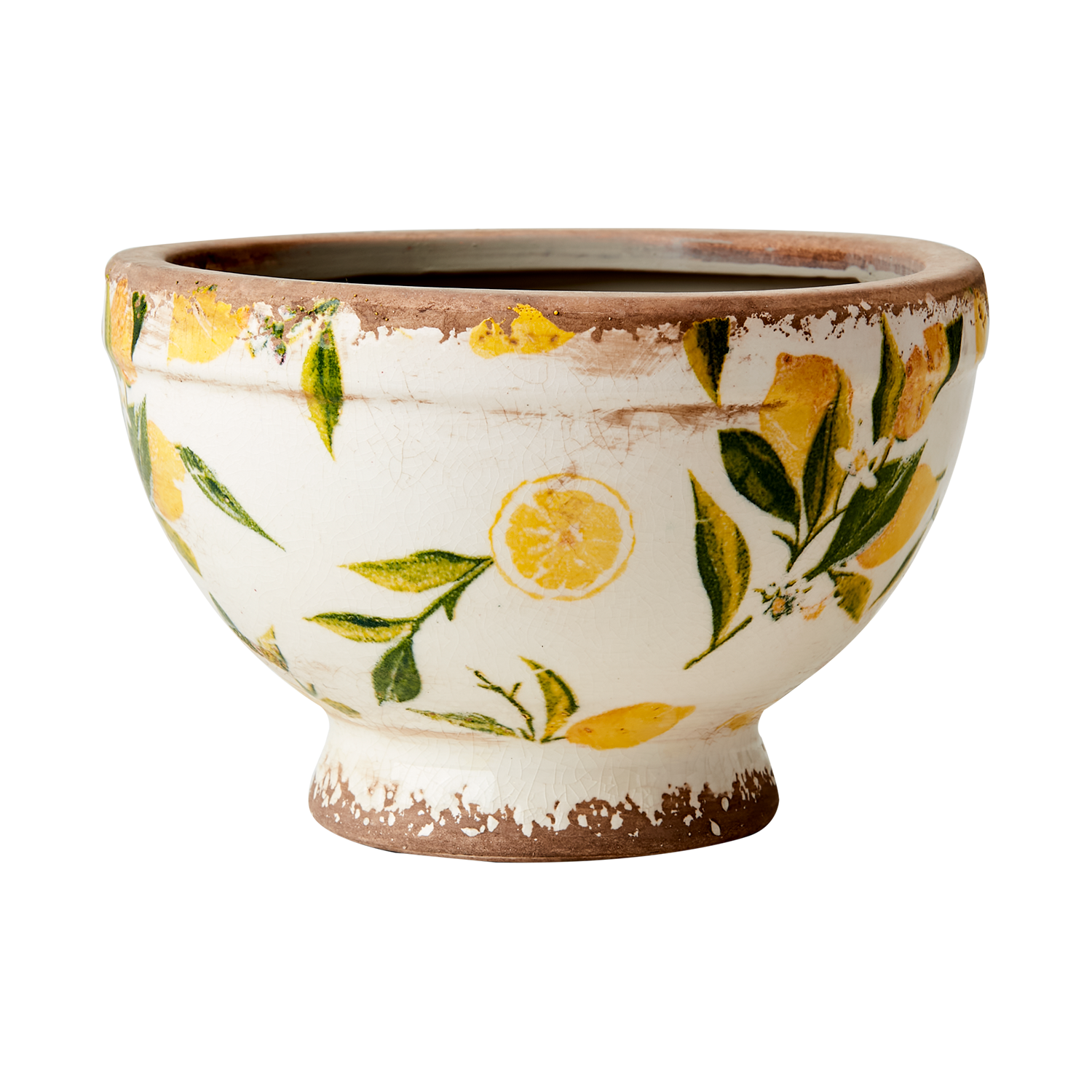 Affari of Sweden LEMONA Kruka S, Vit/grön/gul