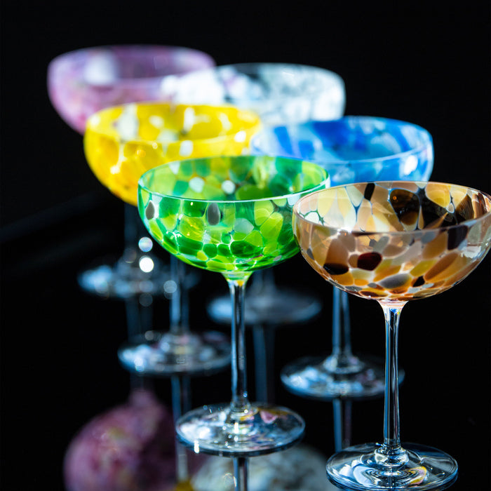 Magnor Swirl Champagneglas rosa  22 cl