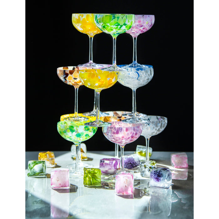 Magnor Swirl Champagneglas rosa  22 cl