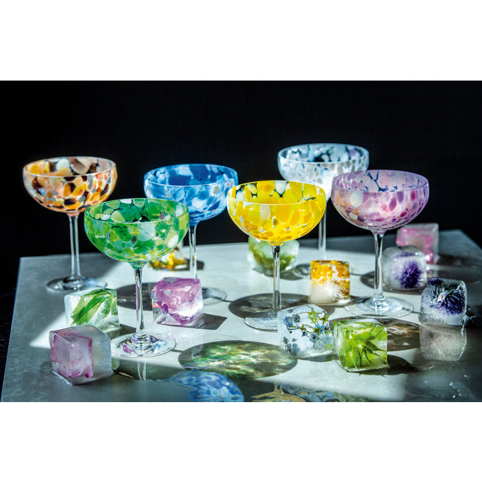 Magnor Swirl Champagneglas rosa  22 cl