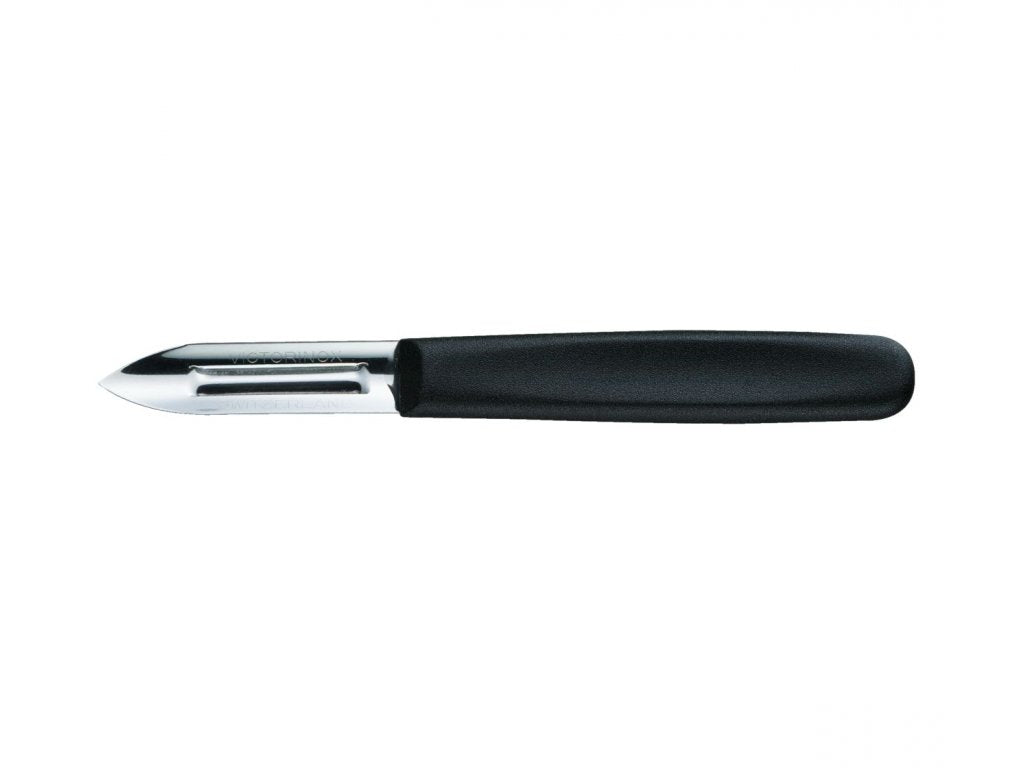 Victorinox Grönsaksskalare, dubbelsidig, svart