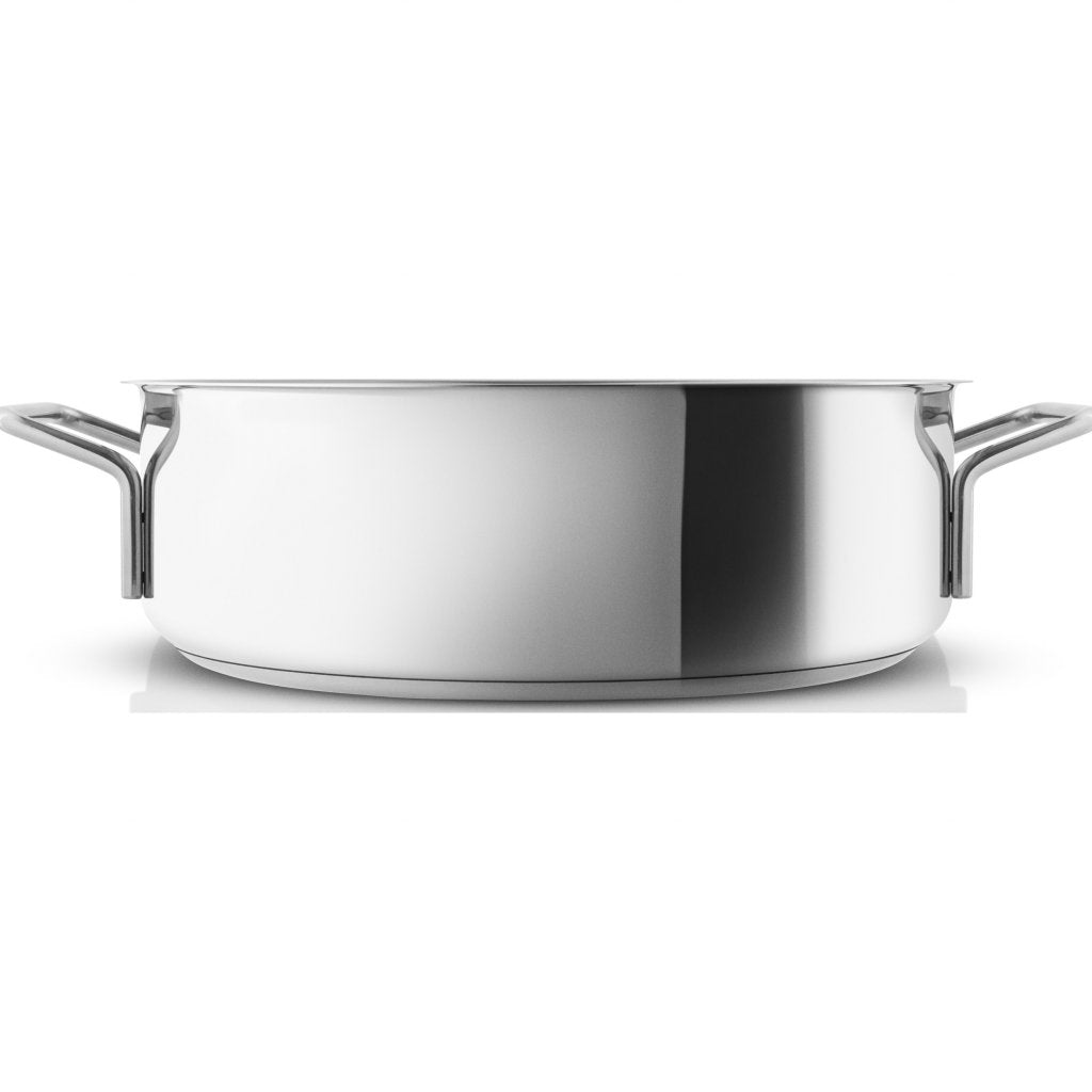 Eva Solo Stekpanna för sauté 24 cm, silver, rostfritt stål