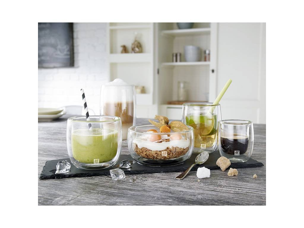ZWILLING Latte macchiato glas SORRENTO 350 ml, set i 2 delar, Zwilling